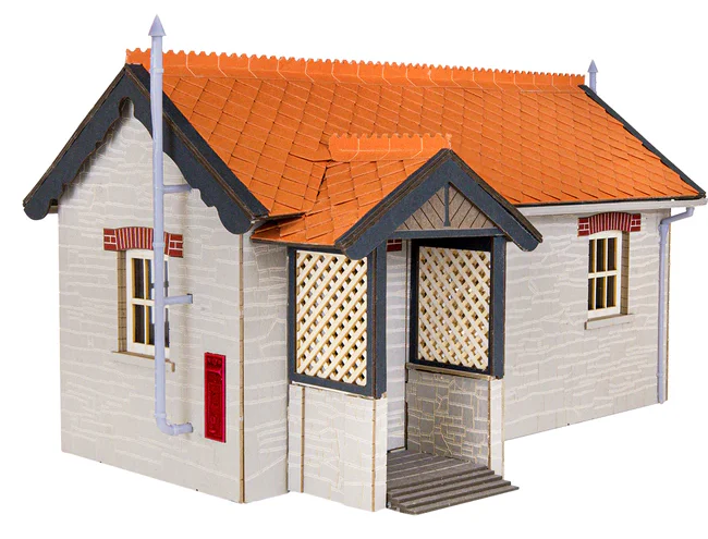 7B-003-002 Kitmaster Genesis - Lynton & Barnstaple Small Station Building (Chelfham Station) Kit