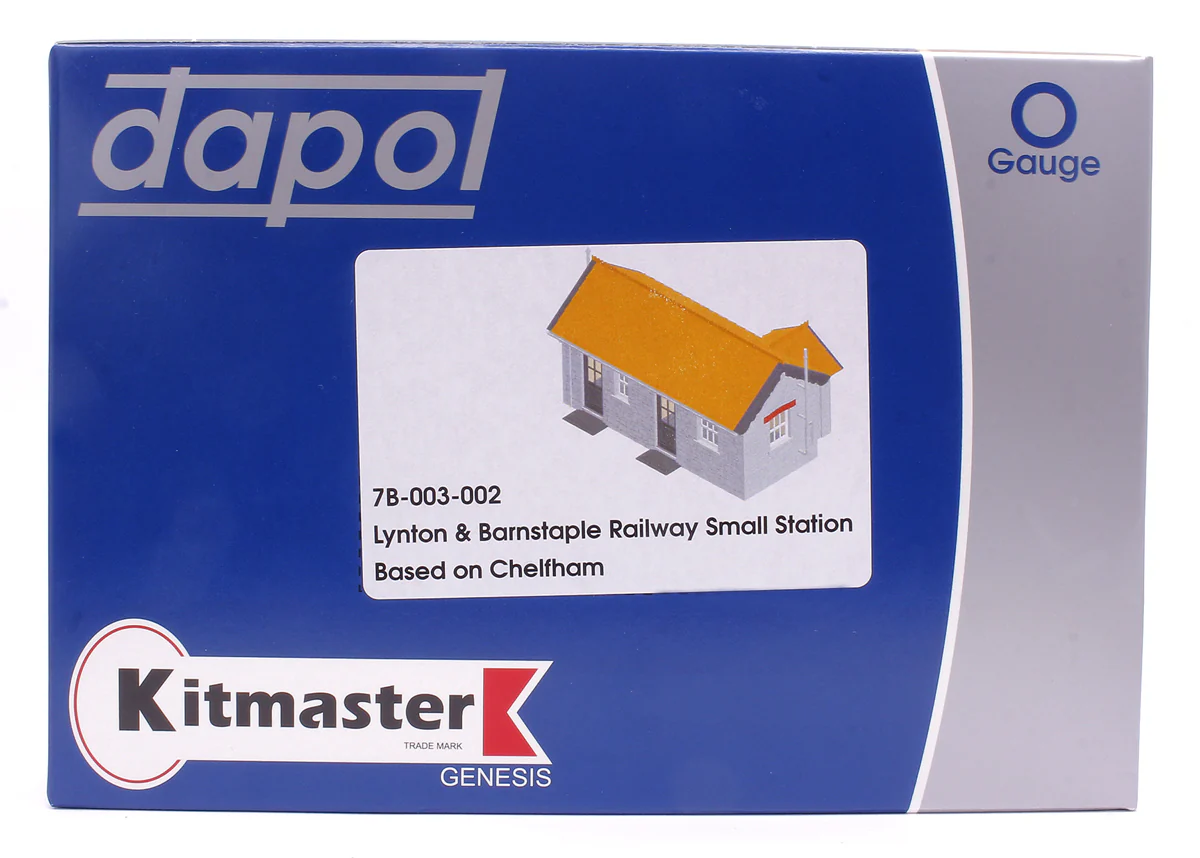 7B-003-002 Kitmaster Genesis - Lynton & Barnstaple Small Station Building (Chelfham Station) Kit - Image 5