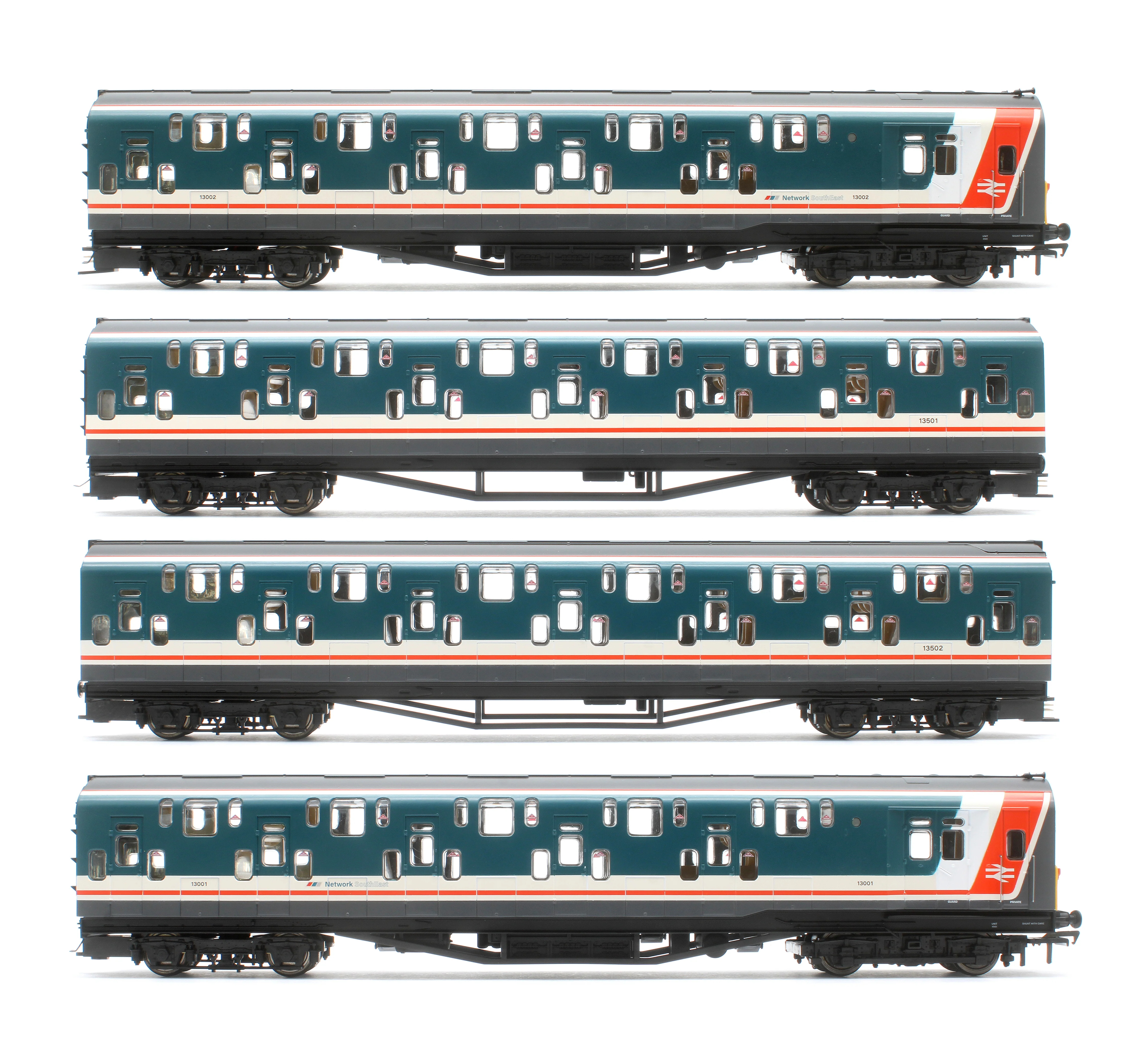 4DD-OO-R-1-NSE Bulleid Class 4DD Double Decker 4 Car EMU 4901 'What If' Network SouthEast - Image 5