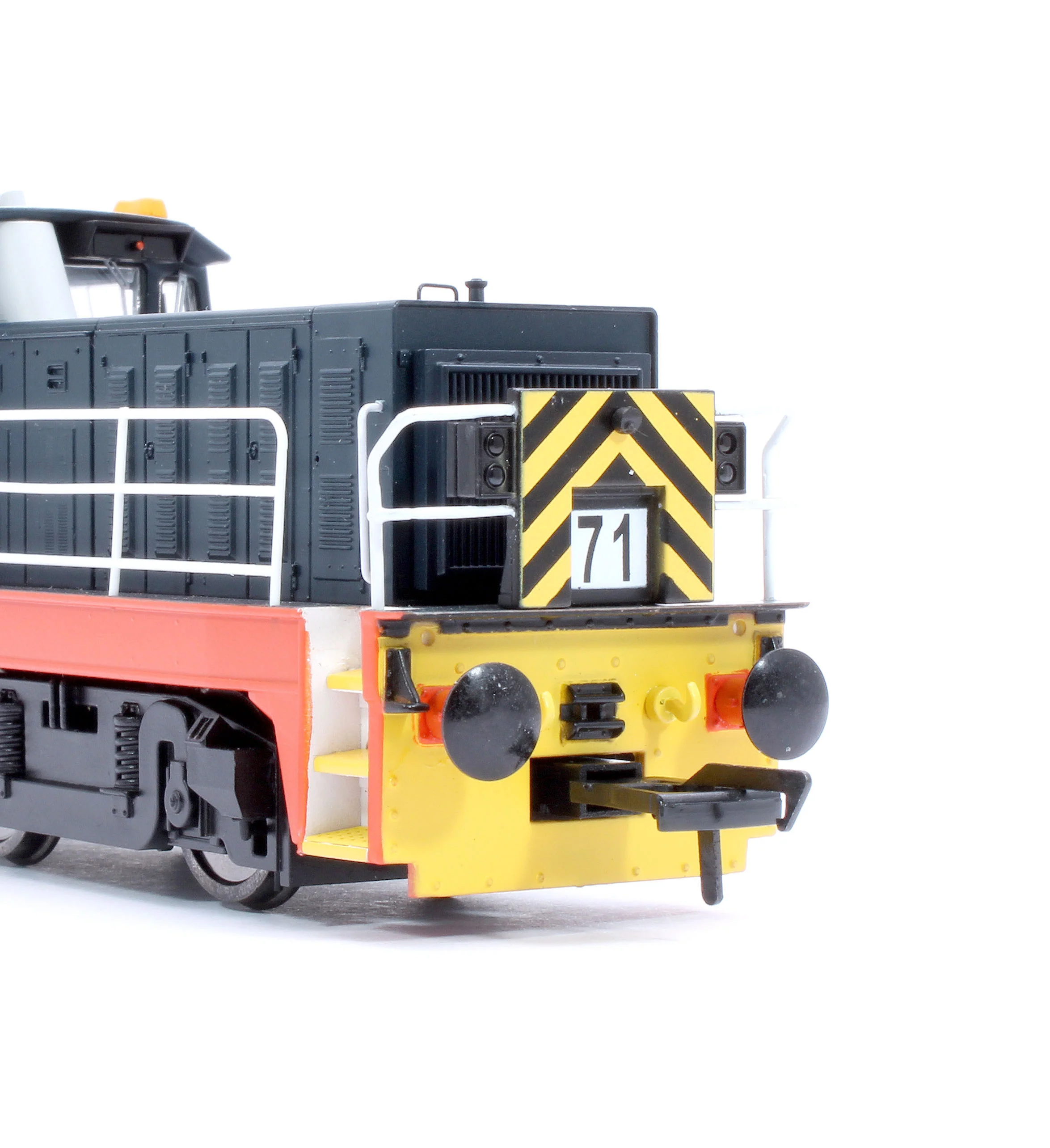 KRM-HUN-OO-F-71 Hunslet Bo-Bo in British Steel Blue No.71 Diesel Locomotive - DCC Fitted - Image 10