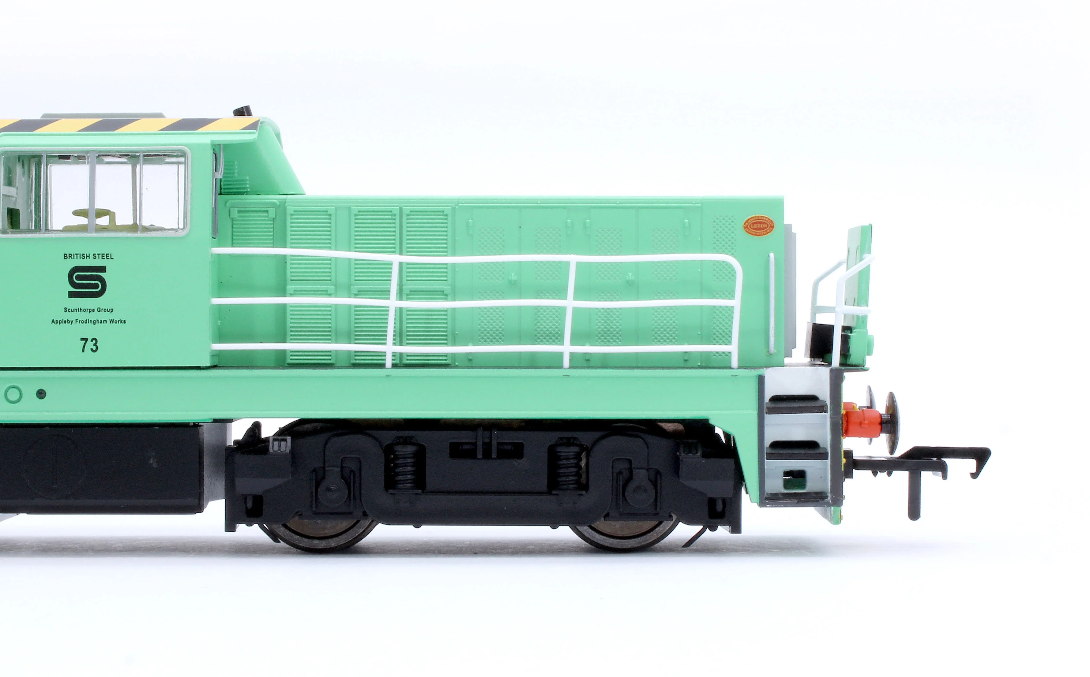 KRM-HUN-OO-S-73 Hunslet Bo-Bo in Delivery Green No.73 Diesel Locomotive - DCC Sound - Image 8