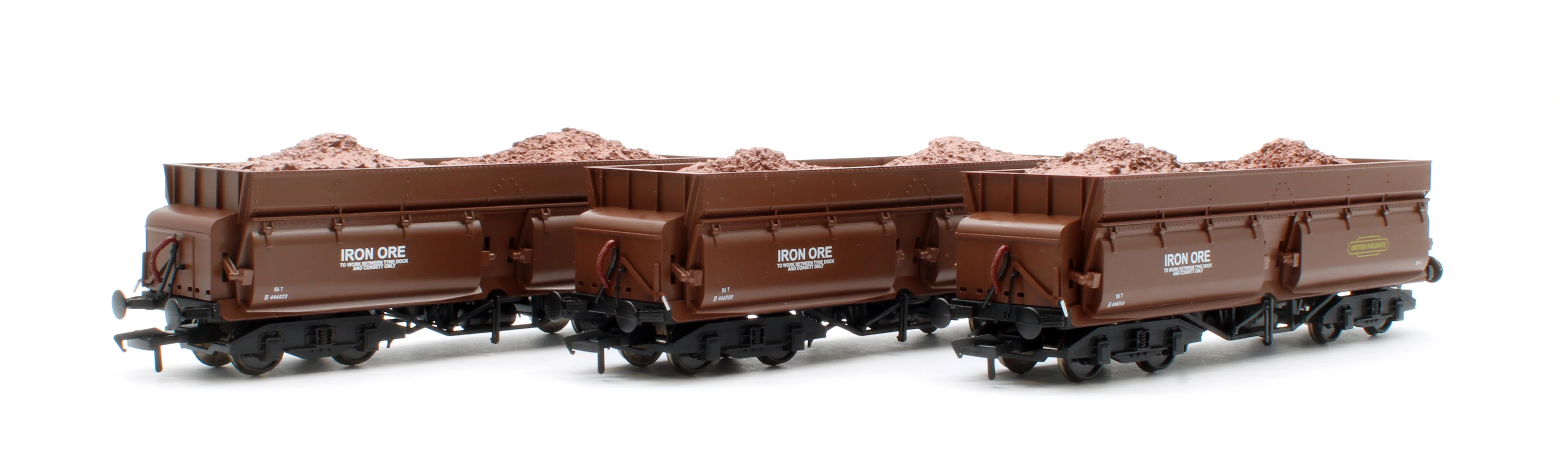 KRM-CON-OO-3G Set of 3 Consett Iron Ore Wagons - Pack G (With Load) - Image 8