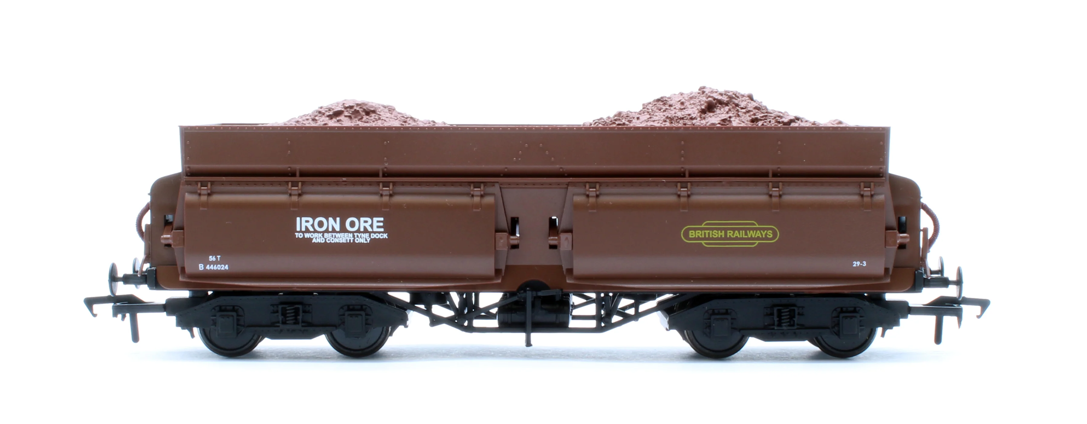 KRM-CON-OO-3H Set of 3 Consett Iron Ore Wagons - Pack H (With Load) - Image 3
