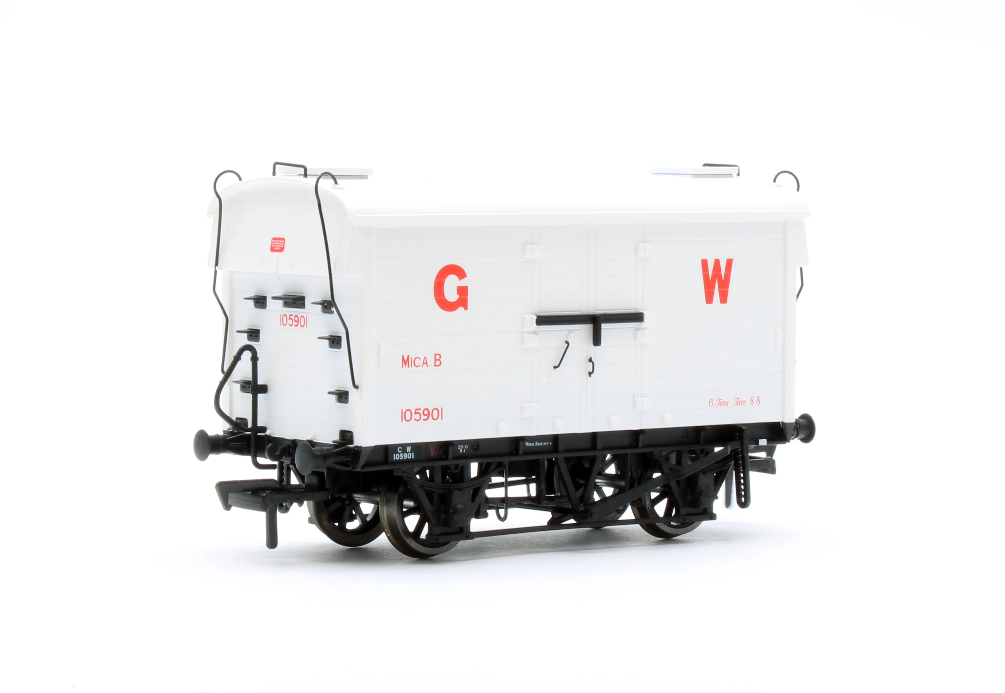 KRM-MICA-OO-A GWR ‘Mica B’ Refrigerated Meat Van - SVR Preserved Wagons - Pack of 3 - Image 5