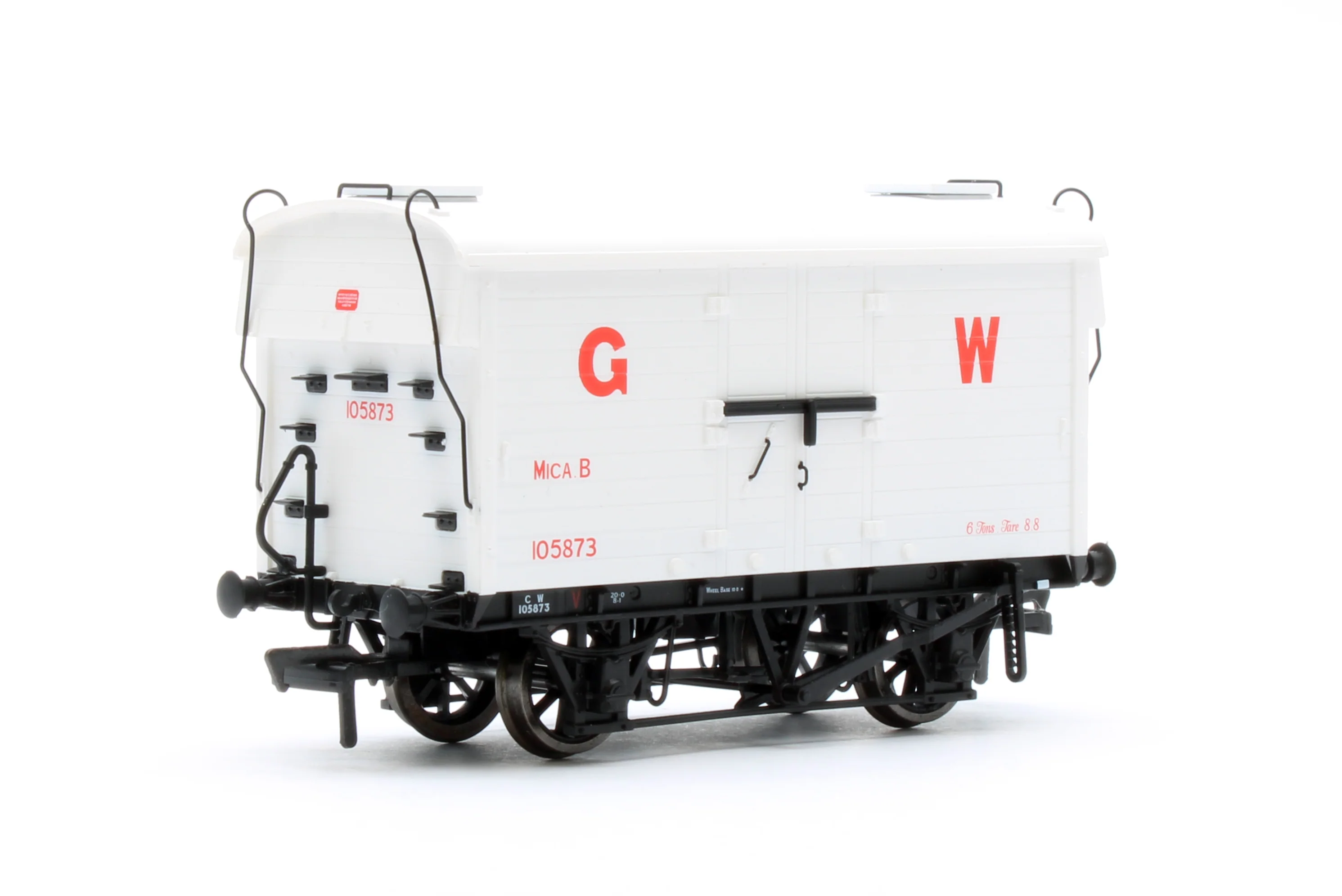 KRM-MICA-OO-A GWR ‘Mica B’ Refrigerated Meat Van - SVR Preserved Wagons - Pack of 3 - Image 9