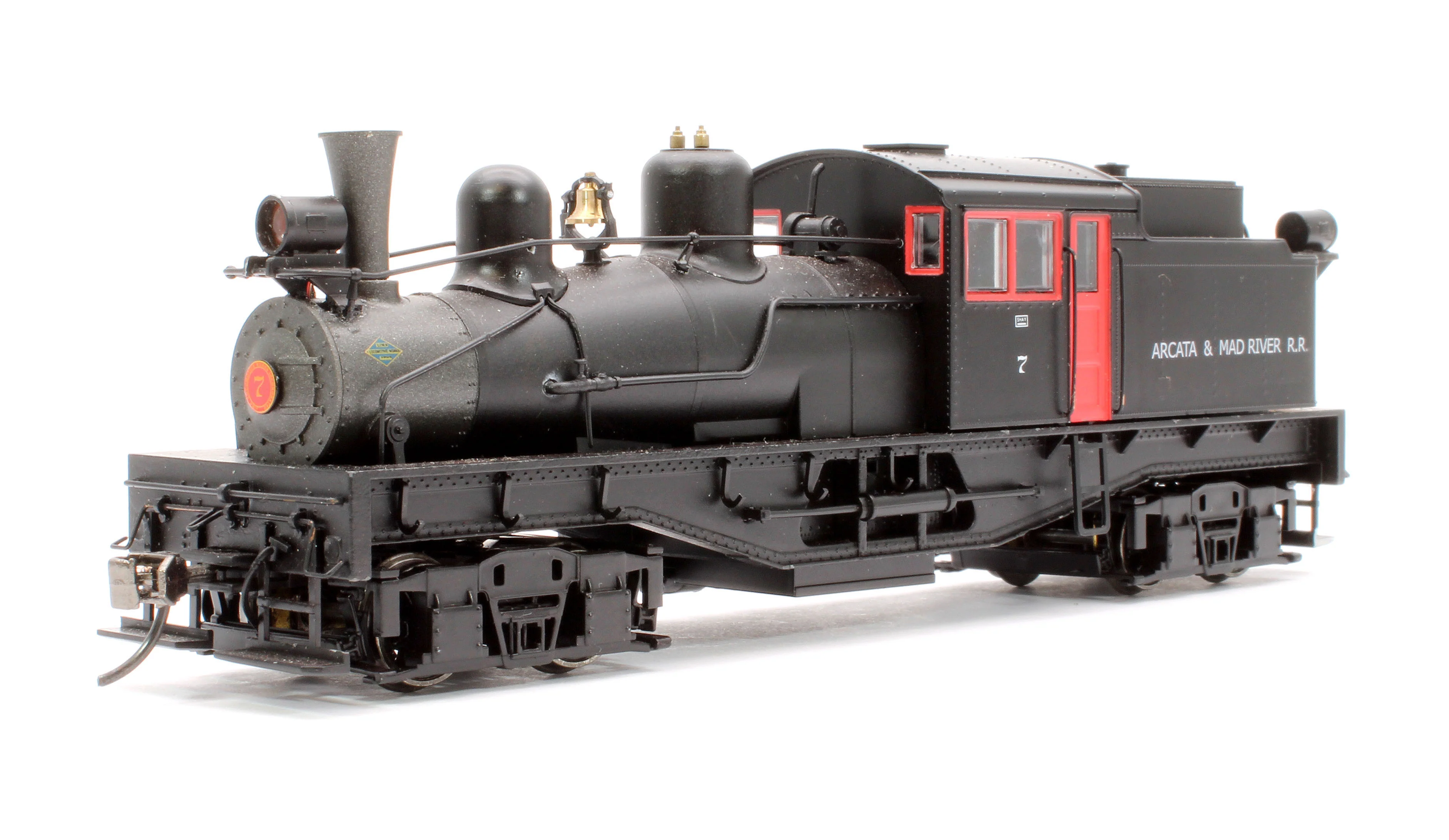 KRM-SHAY-HO-F-A7 The Shay, Arcata #7 50 Ton 2-Truck Shay Locomotive - DCC Fitted