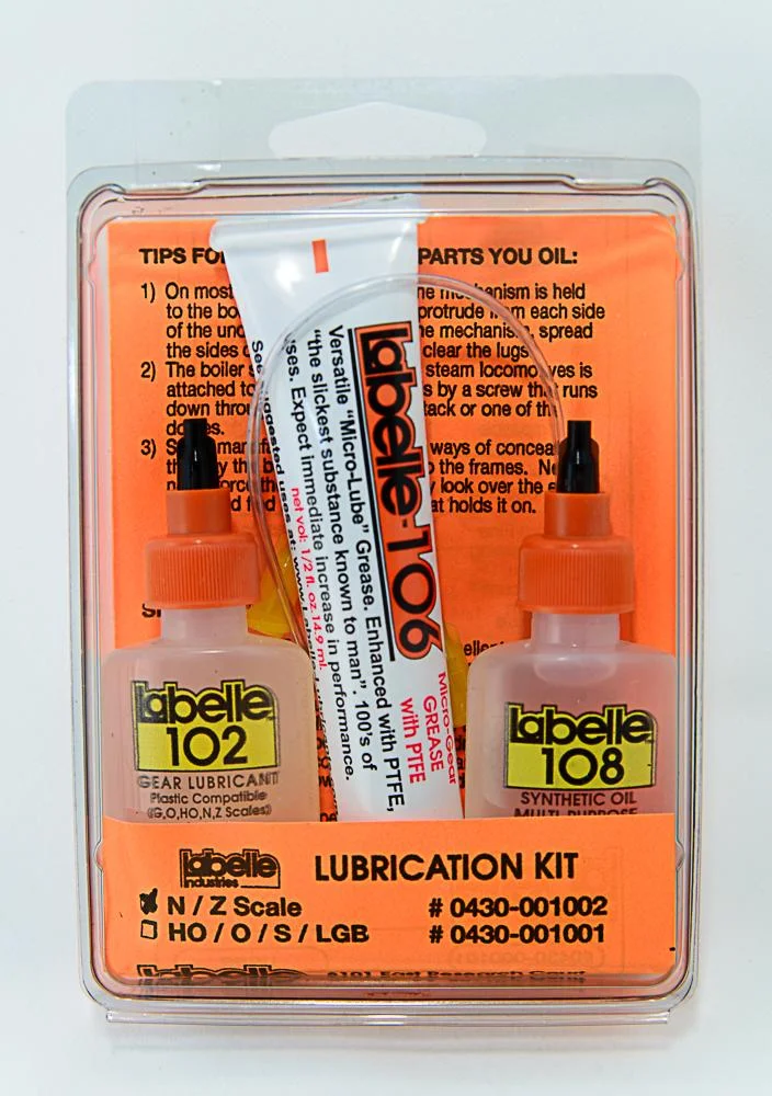 430-001002 Lube Starter Pack N TT and Z scales