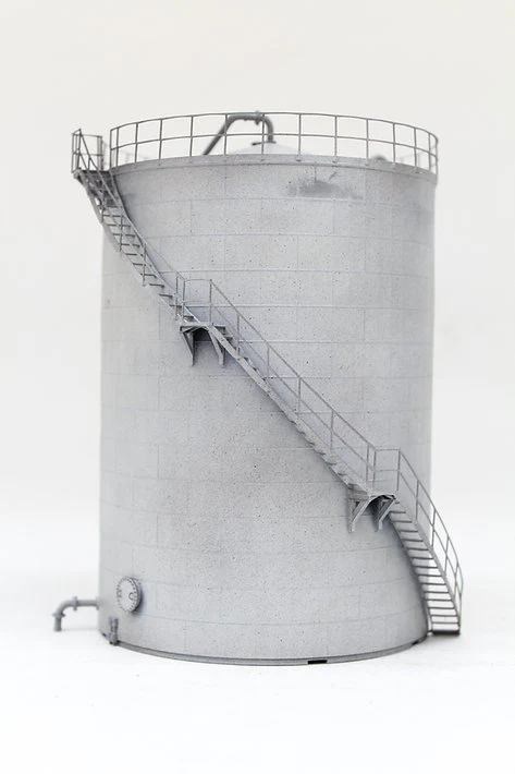 BSLOST2 Large Oil Storage Tank with stairs 165mm - GREY - Image 2