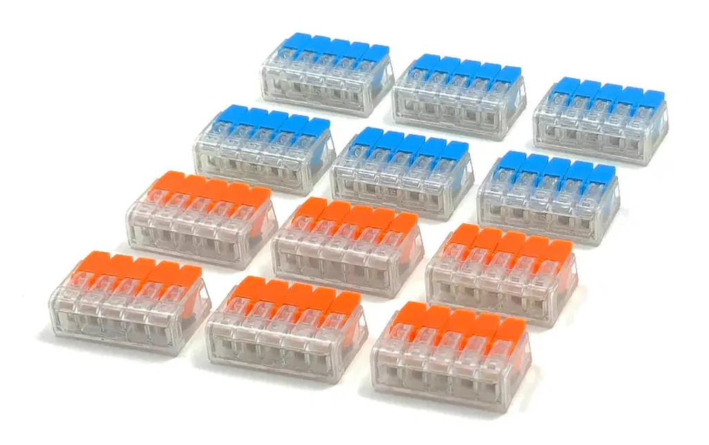 DCW-iL5.12 Solder-Free 5 Terminal i-Link Connectors (12-pack) - Image 2