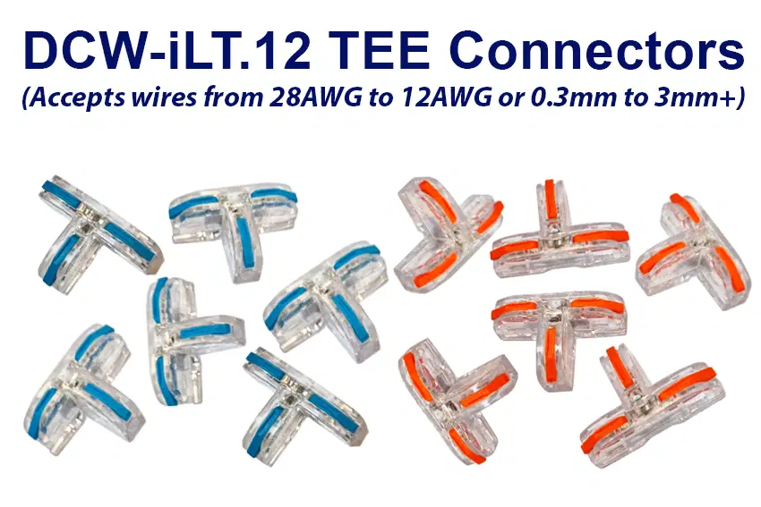 DCW-iLT.12 Solder-Free i-Link TEE Wire Connectors (12 pack) - Image 3