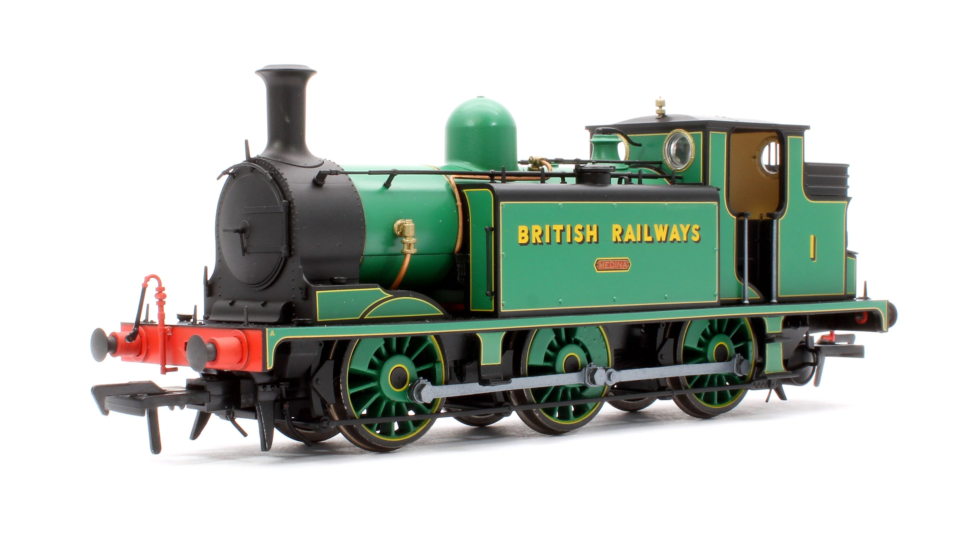 936512 LBSCR Stroudley ‘E1’ 0-6-0T No. 1 Medina, BR Green, ‘Sunshine’ Lettering - Steam Tank Locomotive - DCC Sound
