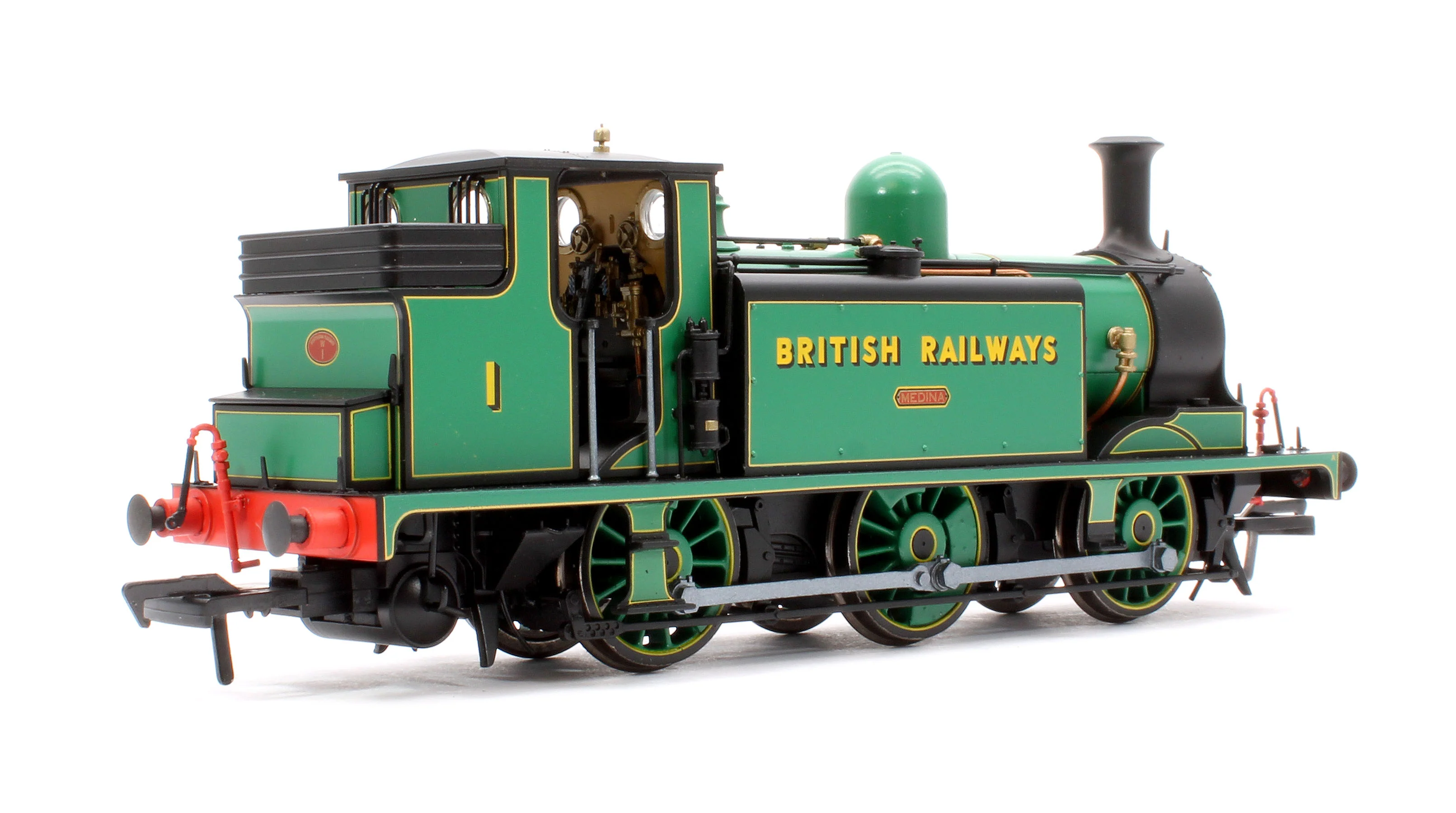936512 LBSCR Stroudley ‘E1’ 0-6-0T No. 1 Medina, BR Green, ‘Sunshine’ Lettering - Steam Tank Locomotive - DCC Sound - Image 3