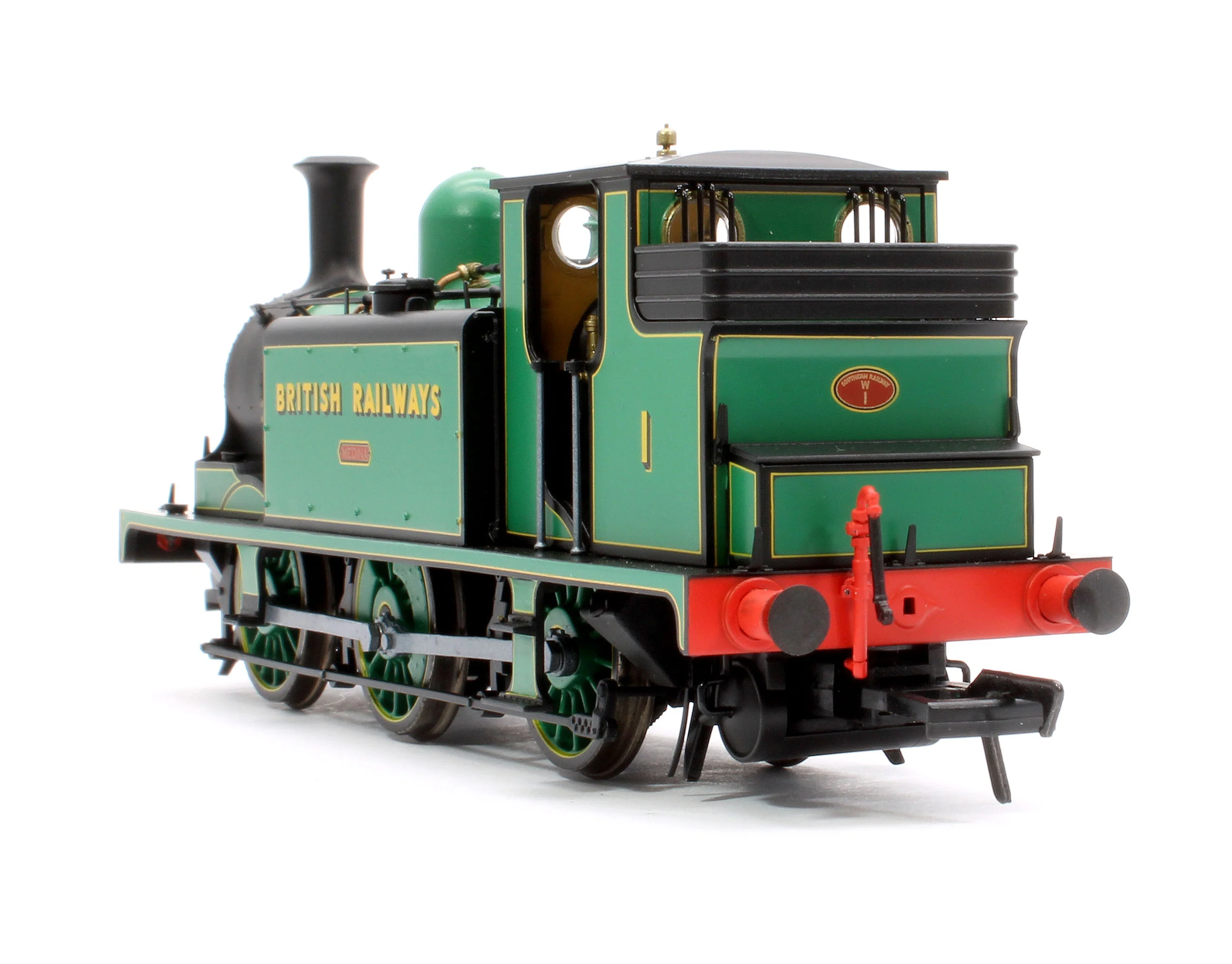936512 LBSCR Stroudley ‘E1’ 0-6-0T No. 1 Medina, BR Green, ‘Sunshine’ Lettering - Steam Tank Locomotive - DCC Sound - Image 9