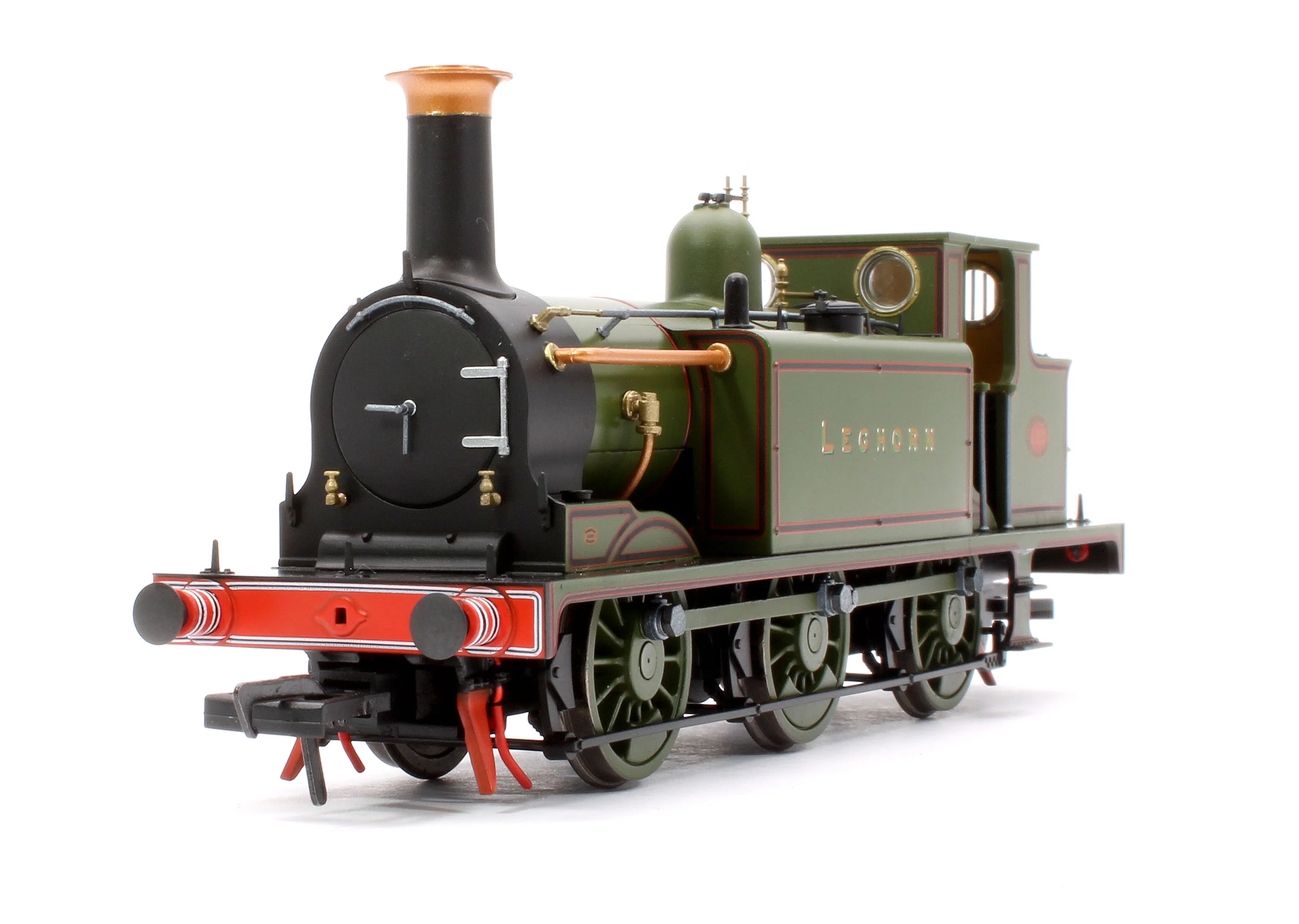 936504 LBSCR Stroudley ‘E1’ 0-6-0T No. 122 Leghorn, LBSCR Goods Green - Steam Tank Locomotive - DCC Sound - Image 8