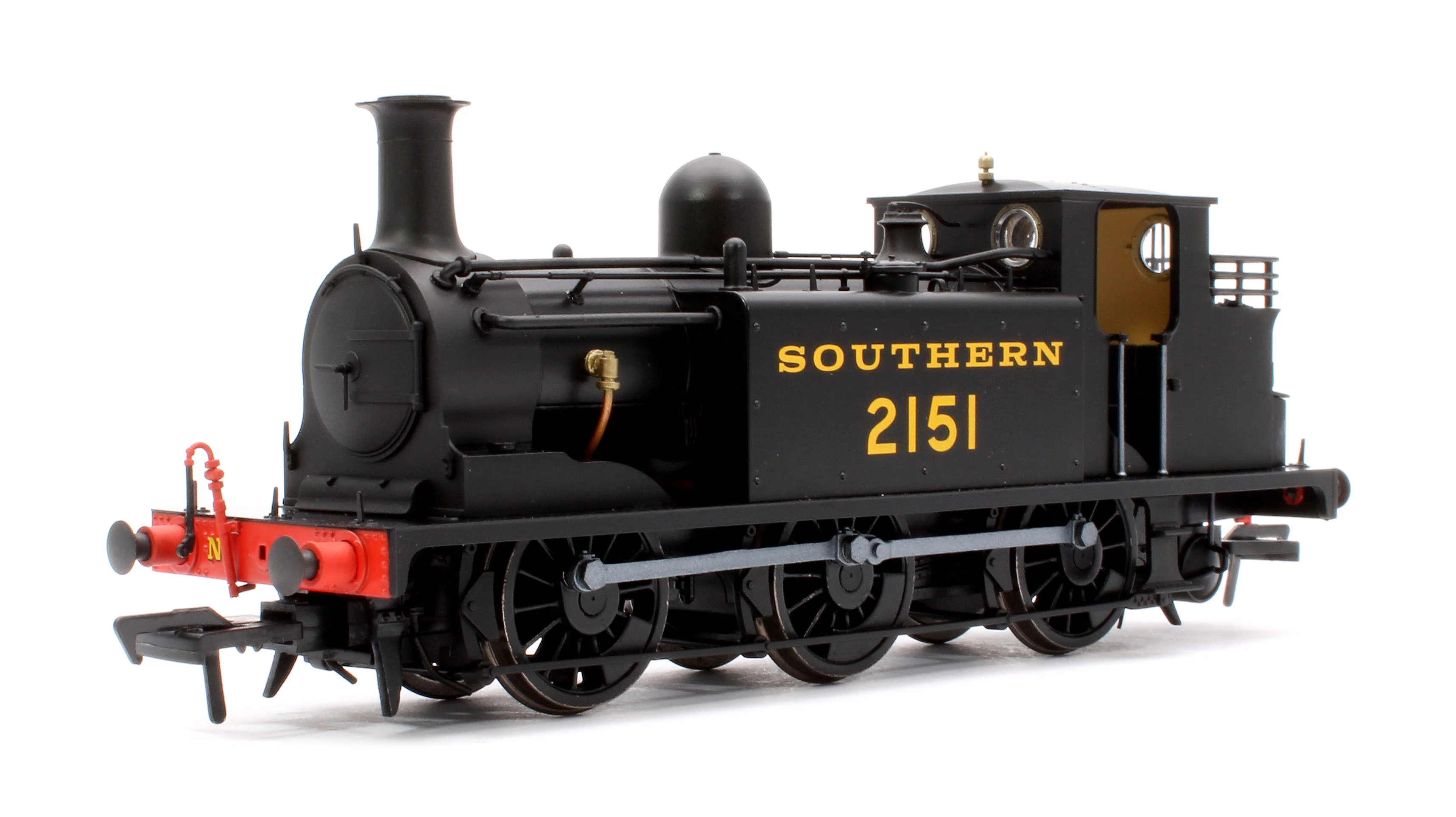 936008 LBSCR Stroudley ‘E1’ 0-6-0T No. 2151 Southern Black - Steam Tank Locomotive