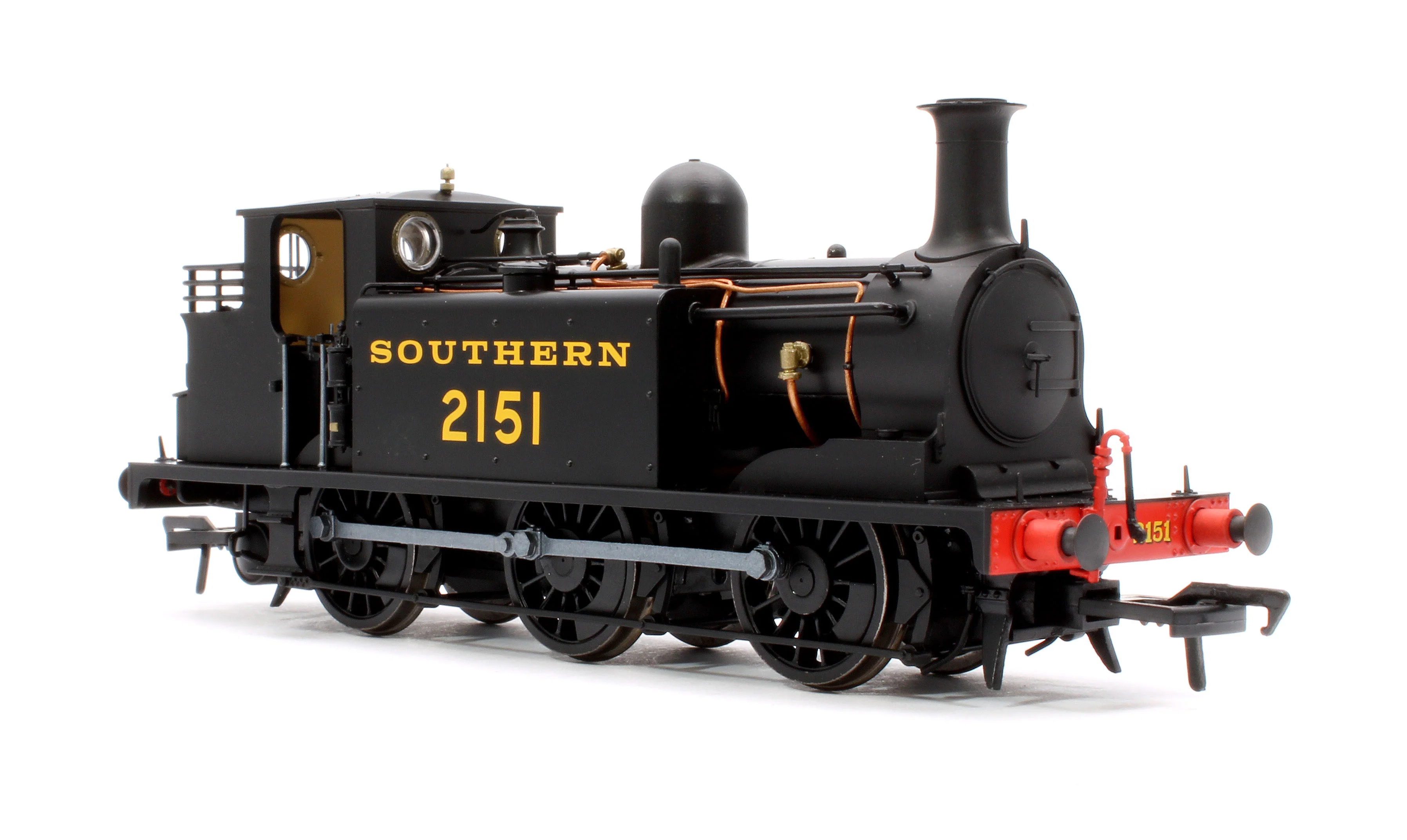 936008 LBSCR Stroudley ‘E1’ 0-6-0T No. 2151 Southern Black - Steam Tank Locomotive - Image 4