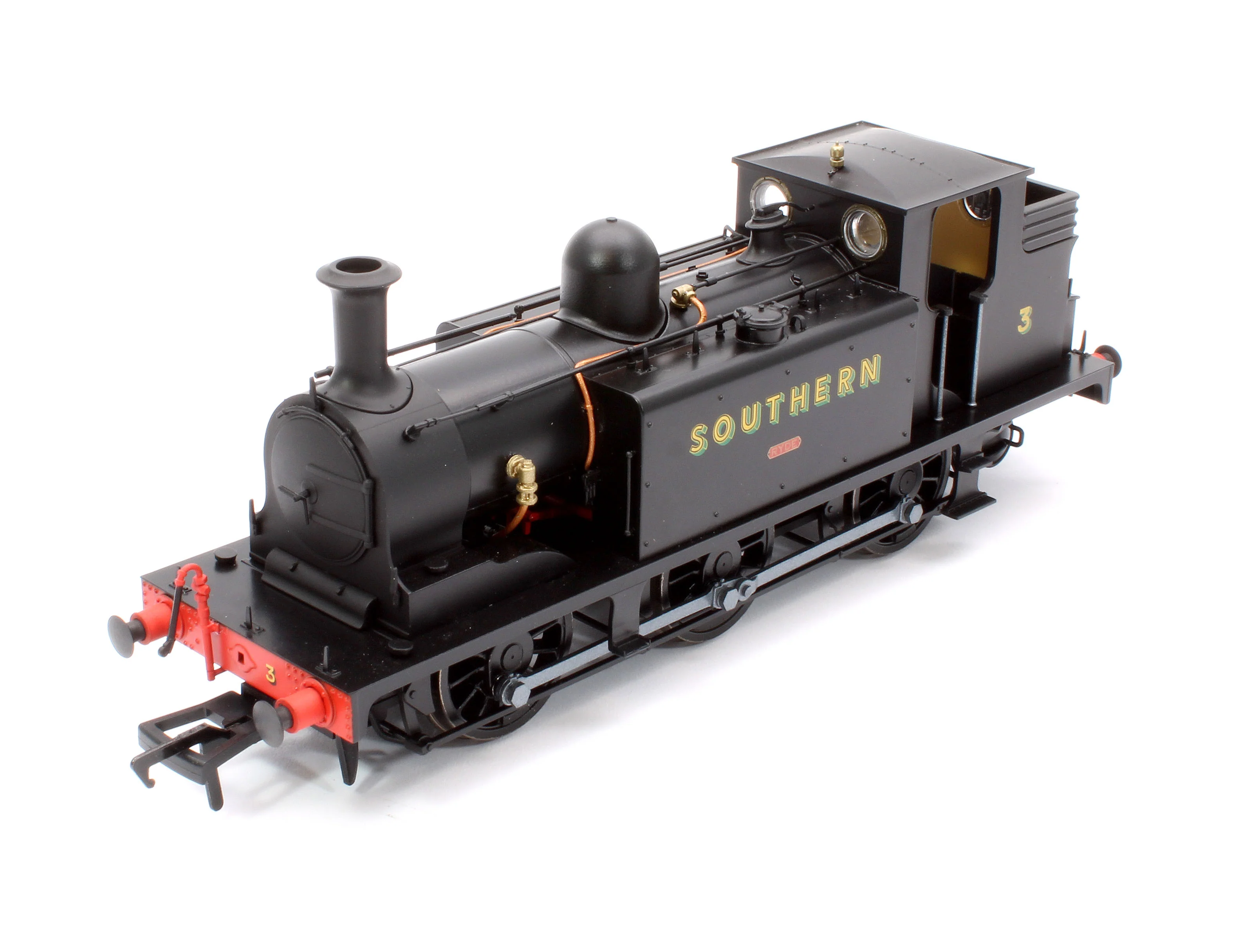 936013 LBSCR Stroudley ‘E1’ 0-6-0T No. 3 Ryde, Southern Black, ‘Sunshine' Lettering - Steam Tank Locomotive - Image 10