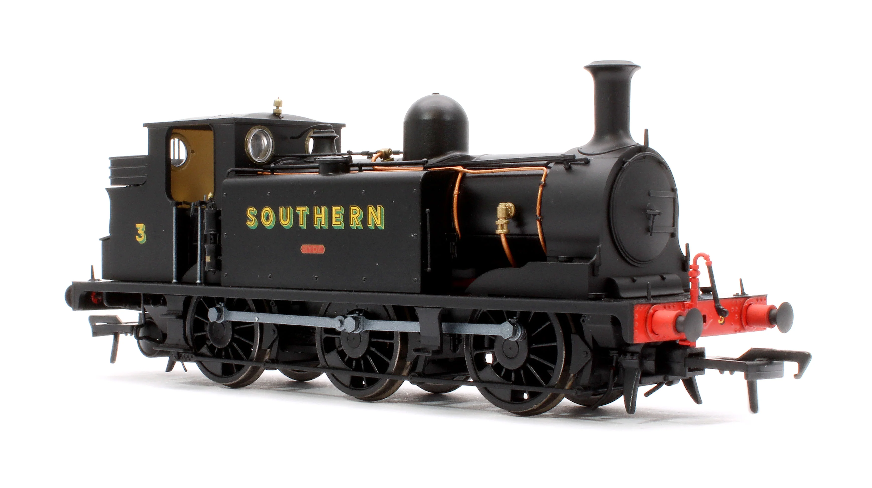 936013 LBSCR Stroudley ‘E1’ 0-6-0T No. 3 Ryde, Southern Black, ‘Sunshine' Lettering - Steam Tank Locomotive - Image 4