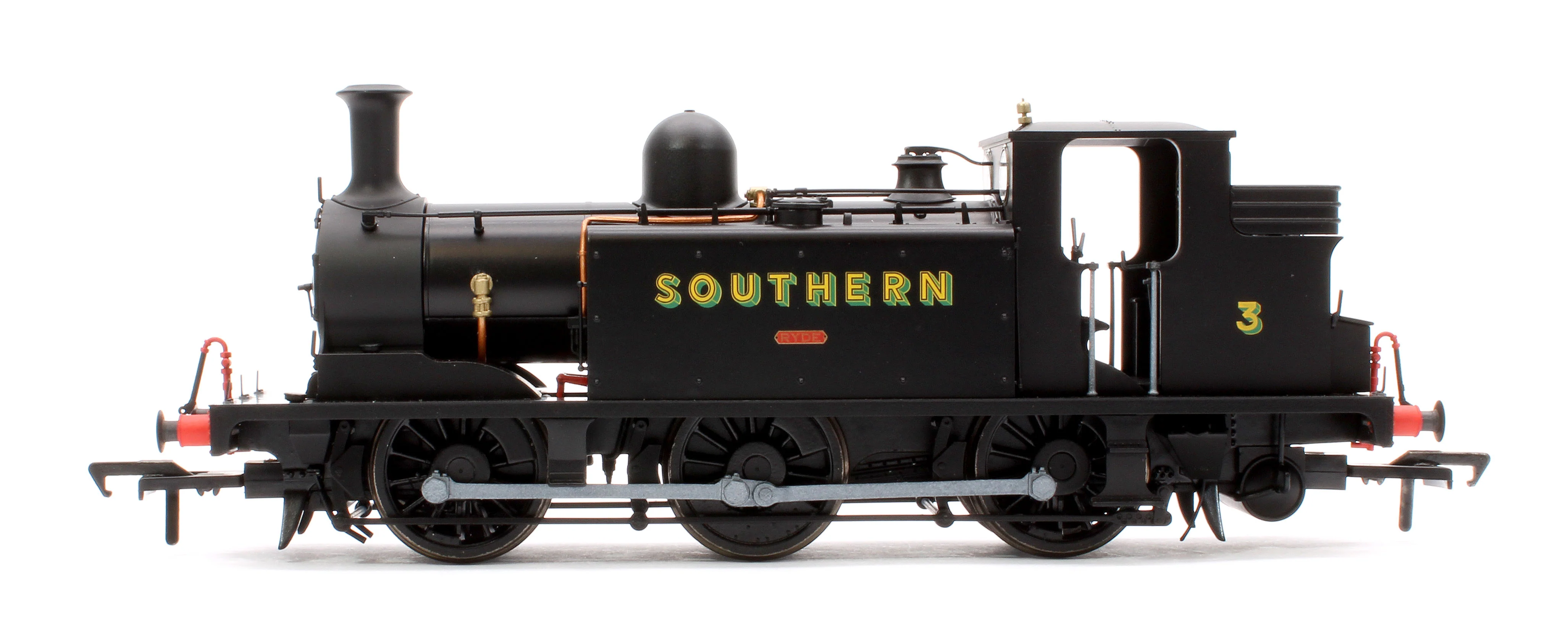 936013 LBSCR Stroudley ‘E1’ 0-6-0T No. 3 Ryde, Southern Black, ‘Sunshine' Lettering - Steam Tank Locomotive - Image 5