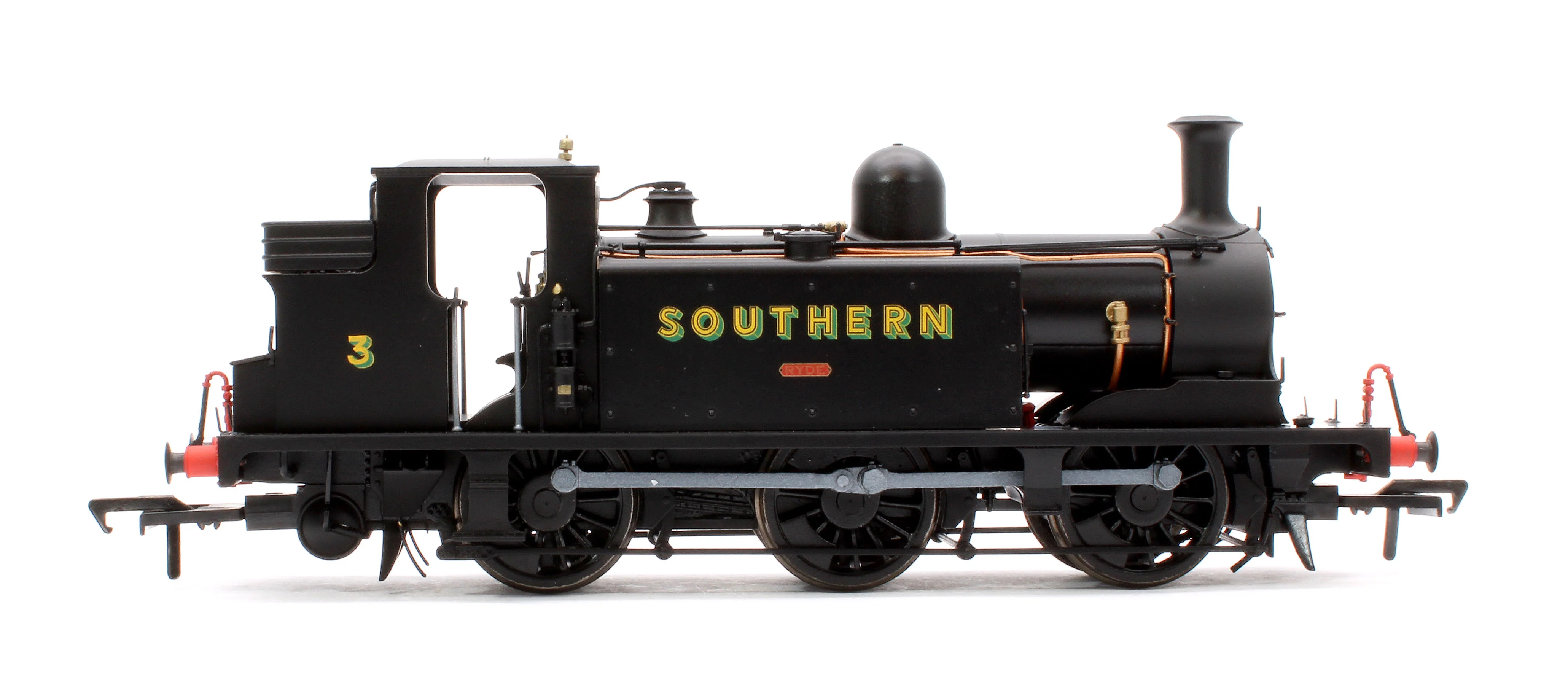 936013 LBSCR Stroudley ‘E1’ 0-6-0T No. 3 Ryde, Southern Black, ‘Sunshine' Lettering - Steam Tank Locomotive - Image 6