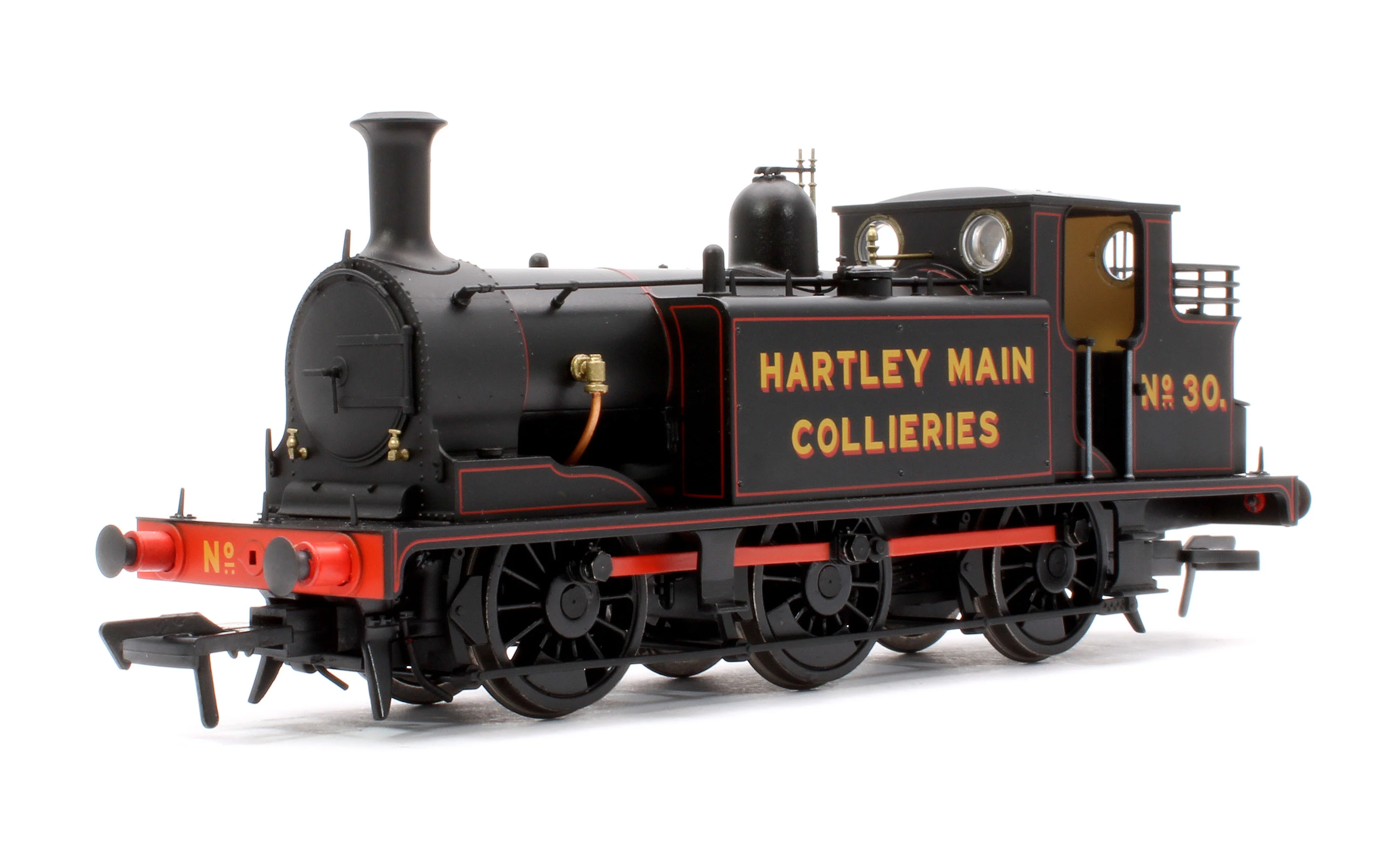 936514 LBSCR Stroudley ‘E1’ 0-6-0T No. 30, Hartley Main Colliery Livery - Steam Tank Locomotive - DCC Sound