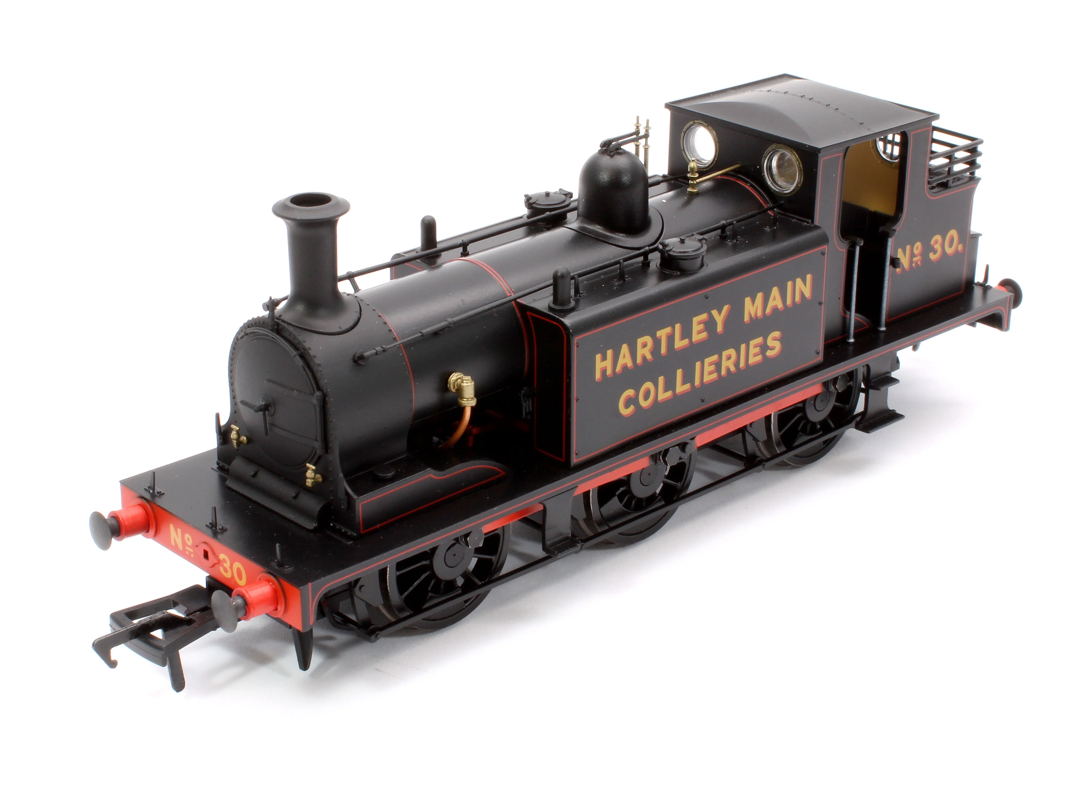 936514 LBSCR Stroudley ‘E1’ 0-6-0T No. 30, Hartley Main Colliery Livery - Steam Tank Locomotive - DCC Sound - Image 10