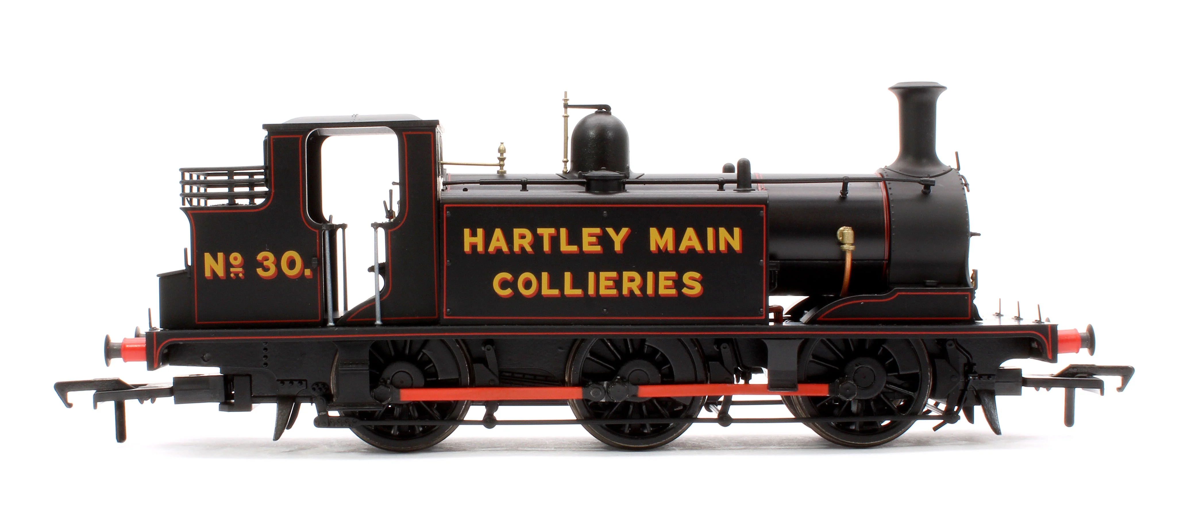 936514 LBSCR Stroudley ‘E1’ 0-6-0T No. 30, Hartley Main Colliery Livery - Steam Tank Locomotive - DCC Sound - Image 6