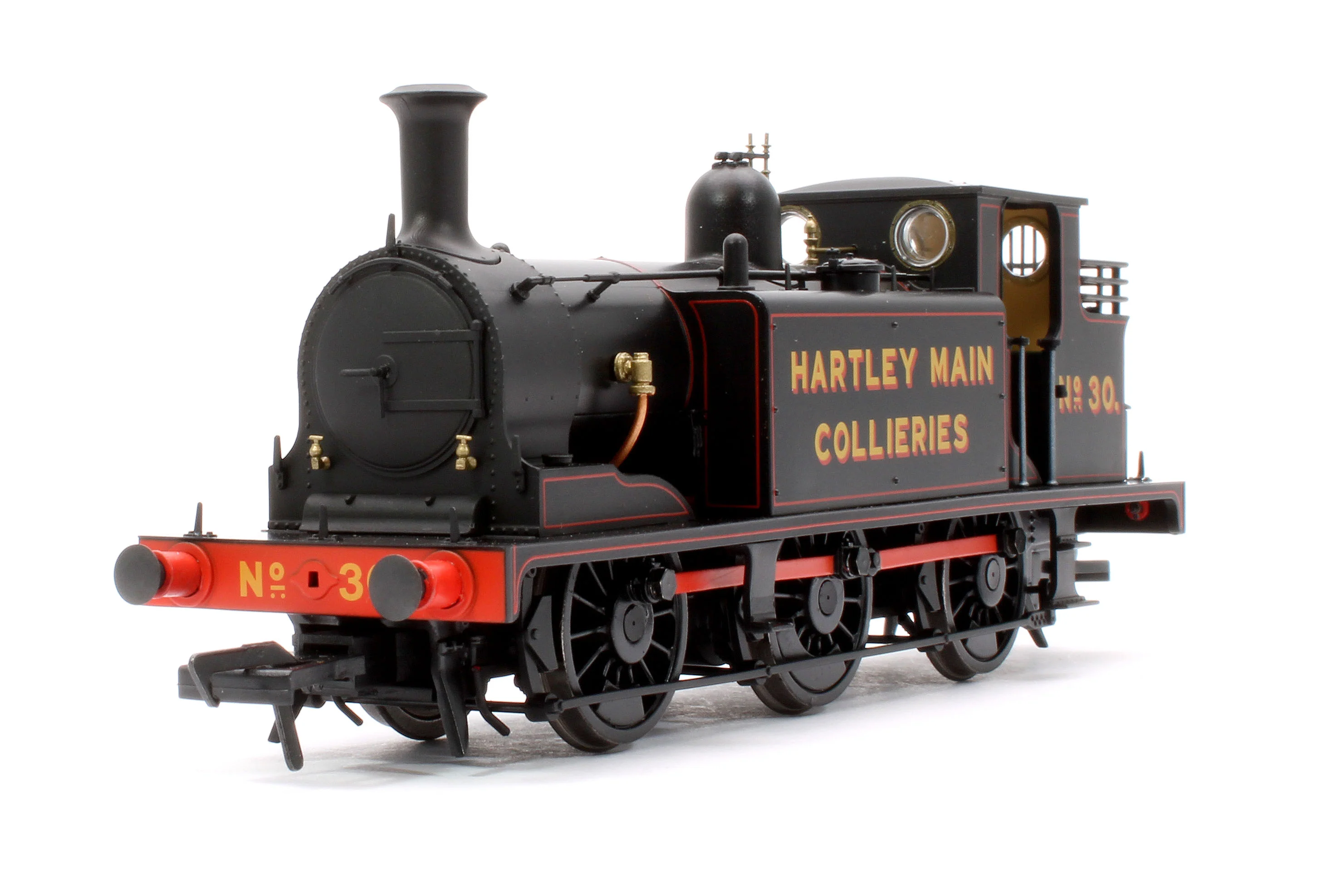 936514 LBSCR Stroudley ‘E1’ 0-6-0T No. 30, Hartley Main Colliery Livery - Steam Tank Locomotive - DCC Sound - Image 8