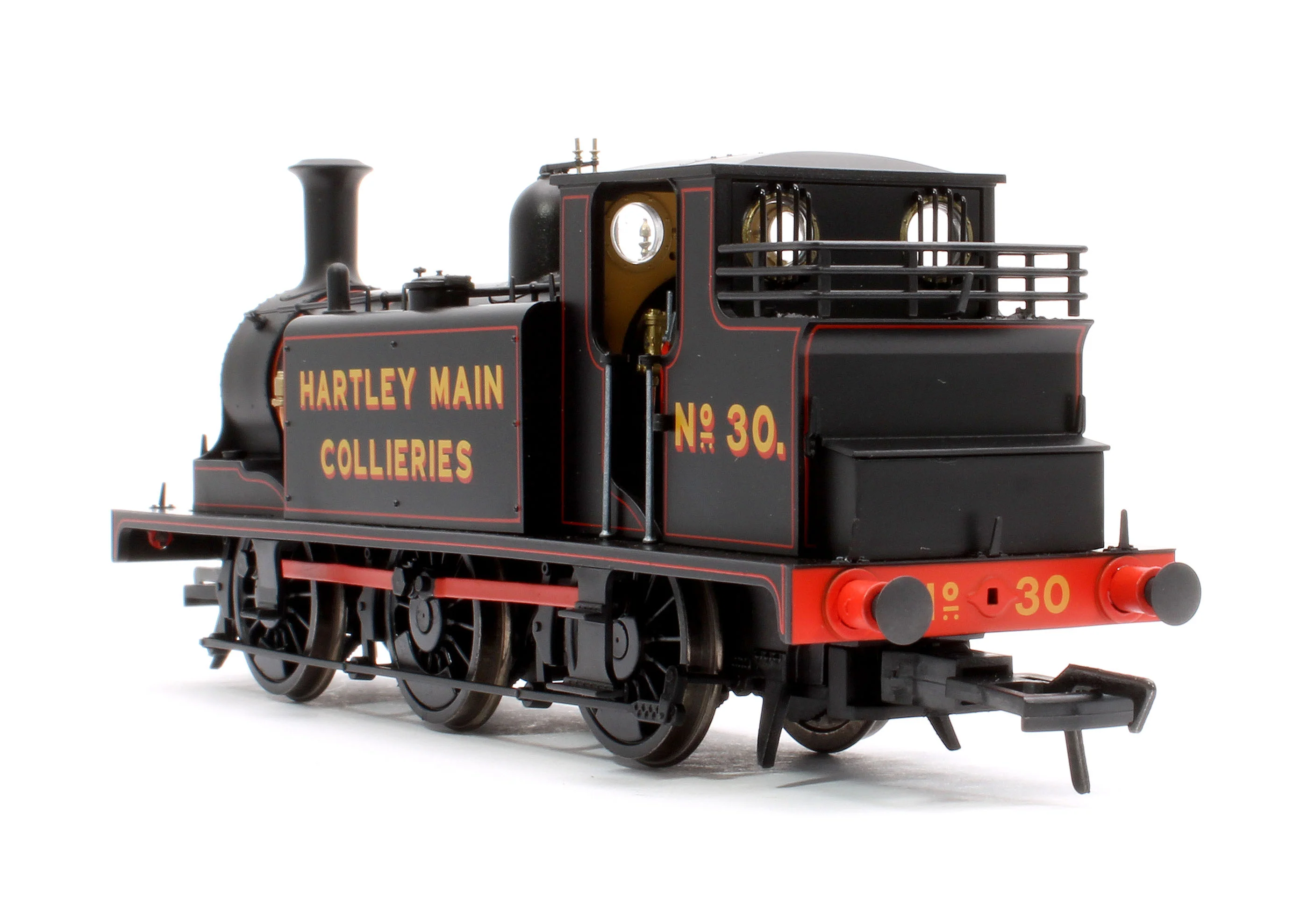936514 LBSCR Stroudley ‘E1’ 0-6-0T No. 30, Hartley Main Colliery Livery - Steam Tank Locomotive - DCC Sound - Image 9