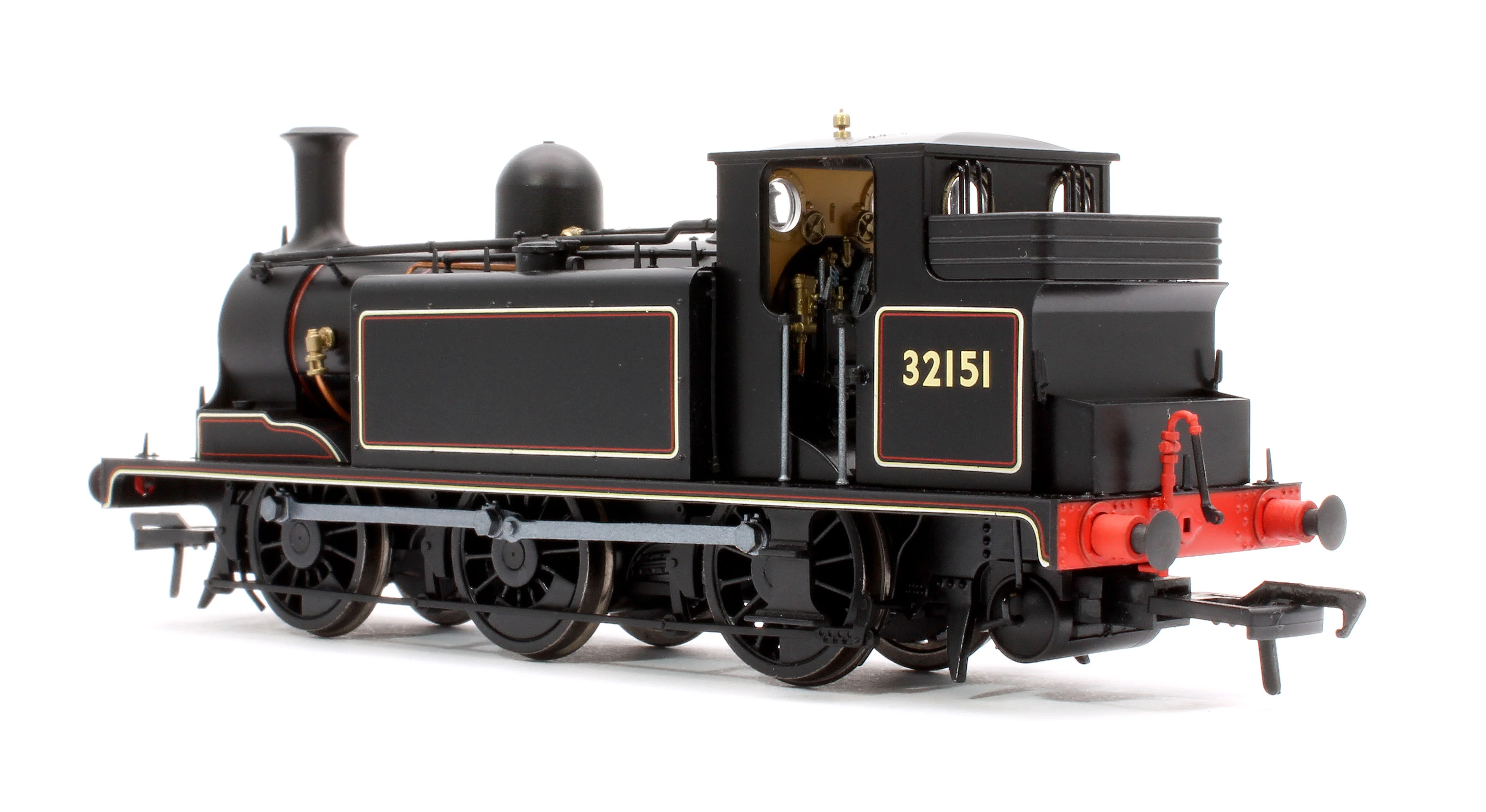 936011 LBSCR Stroudley ‘E1’ 0-6-0T No. 32151 BR Lined Black (No Emblem) - Steam Tank Locomotive - Image 2