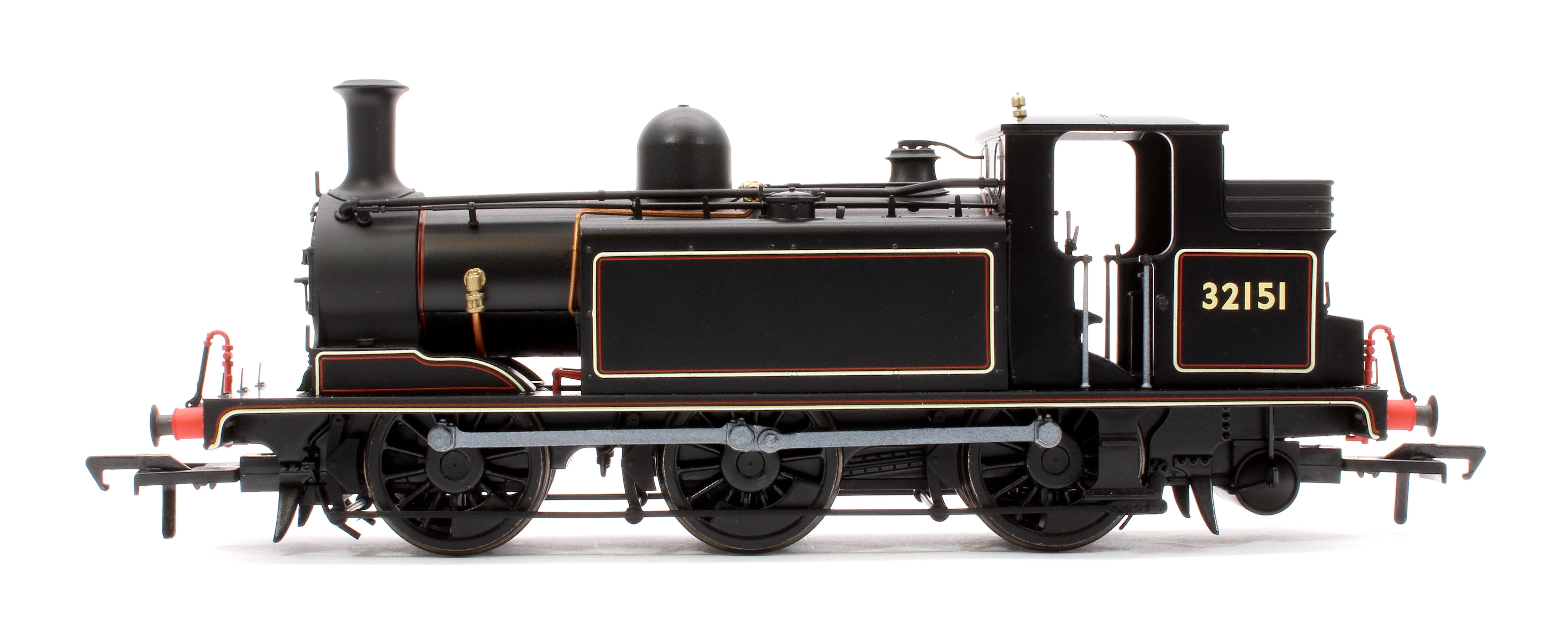 936011 LBSCR Stroudley ‘E1’ 0-6-0T No. 32151 BR Lined Black (No Emblem) - Steam Tank Locomotive - Image 5