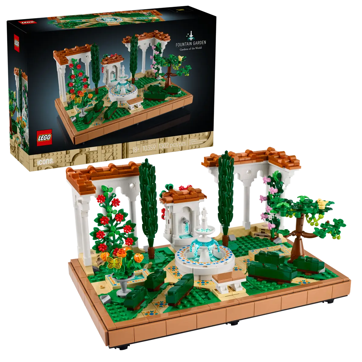 10359 Lego Icons Fountain Garden - 10359