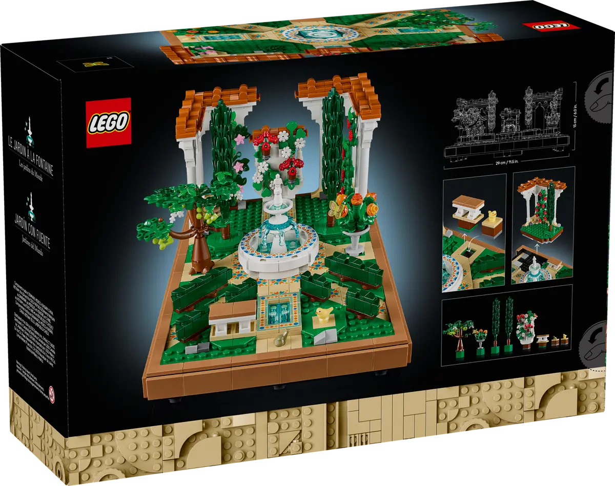 10359 Lego Icons Fountain Garden - 10359 - Image 12