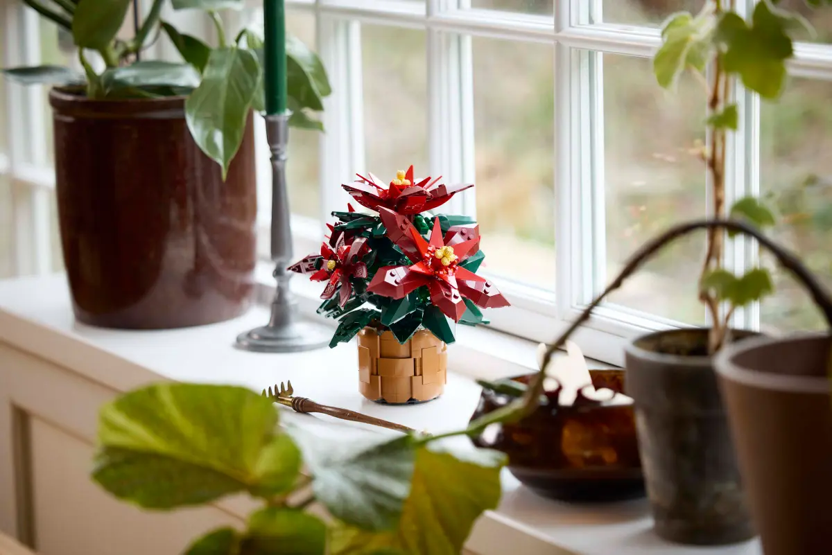 10370 Lego Botanicals Poinsettia - 10370 - Image 5