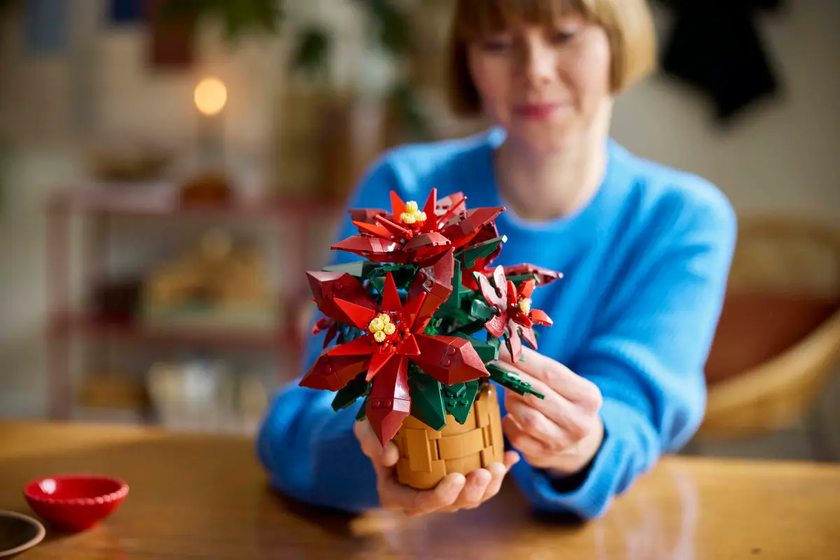 10370 Lego Botanicals Poinsettia - 10370 - Image 6