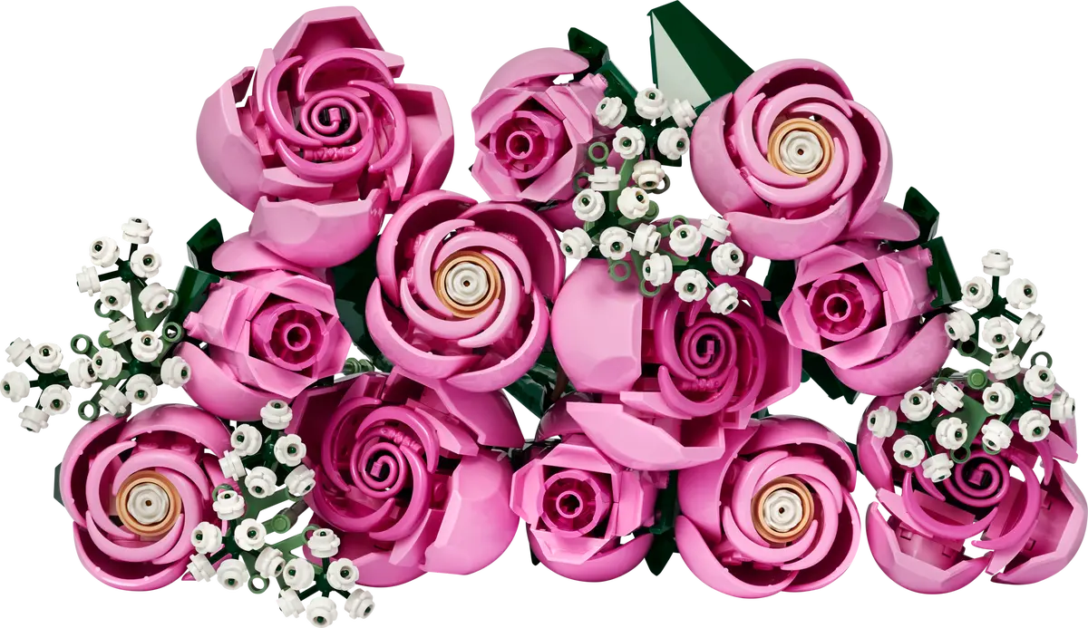 10374 Lego Botanicals Bouquet of Pink Roses - 10374 - Image 2
