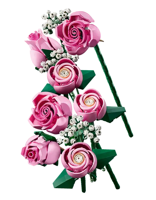 10374 Lego Botanicals Bouquet of Pink Roses - 10374 - Image 7