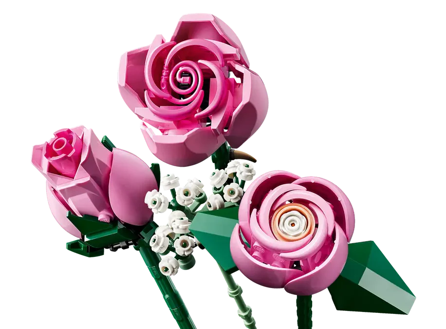 10374 Lego Botanicals Bouquet of Pink Roses - 10374 - Image 8