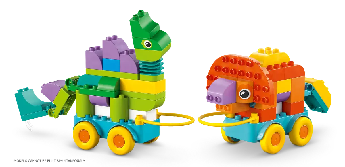 10451 Lego Duplo 3in1 Dinosaurs on Wheels - 10451 - Image 3