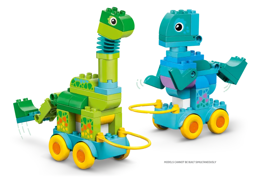 10451 Lego Duplo 3in1 Dinosaurs on Wheels - 10451 - Image 4