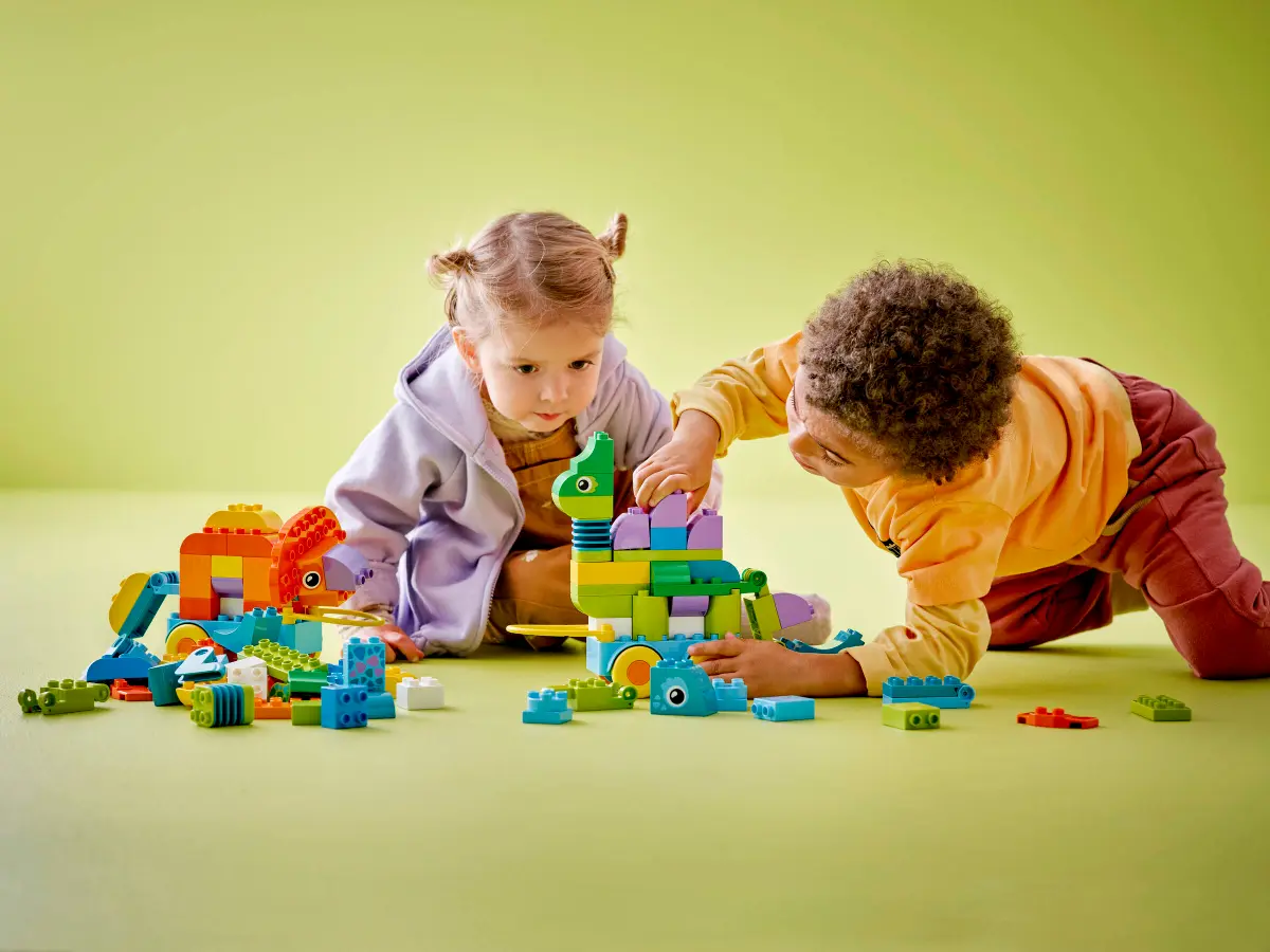 10451 Lego Duplo 3in1 Dinosaurs on Wheels - 10451 - Image 6