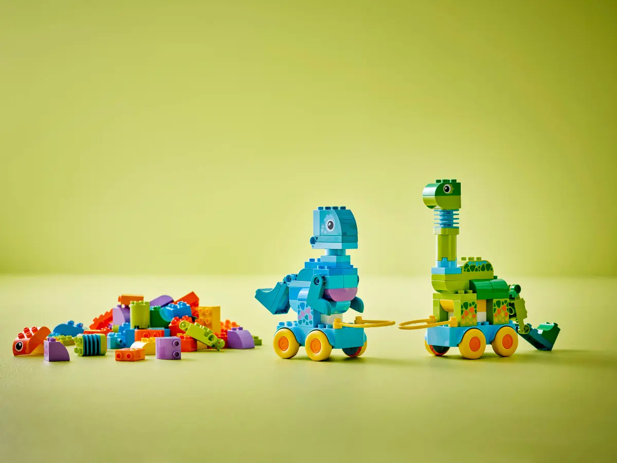 10451 Lego Duplo 3in1 Dinosaurs on Wheels - 10451 - Image 9