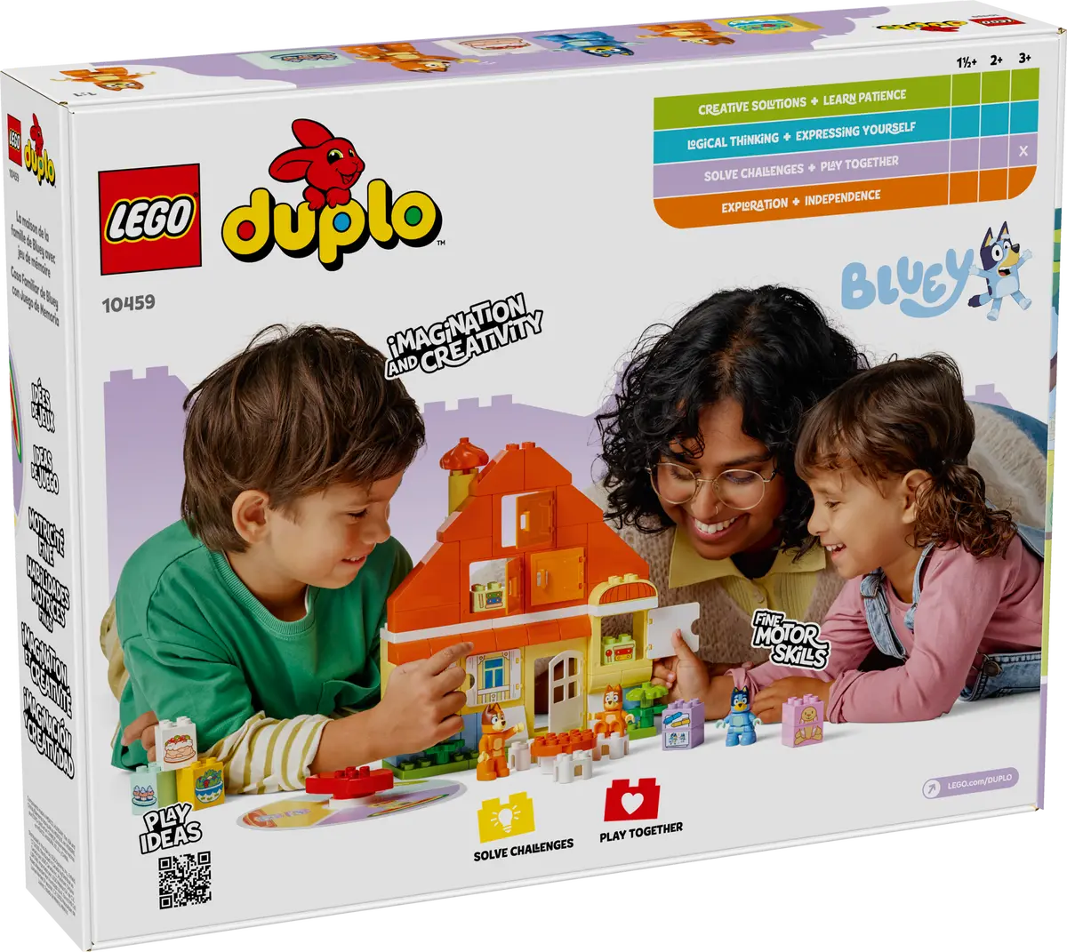 10459 Lego Duplo Bluey's Family House with Memory Game - 10459 - Image 10