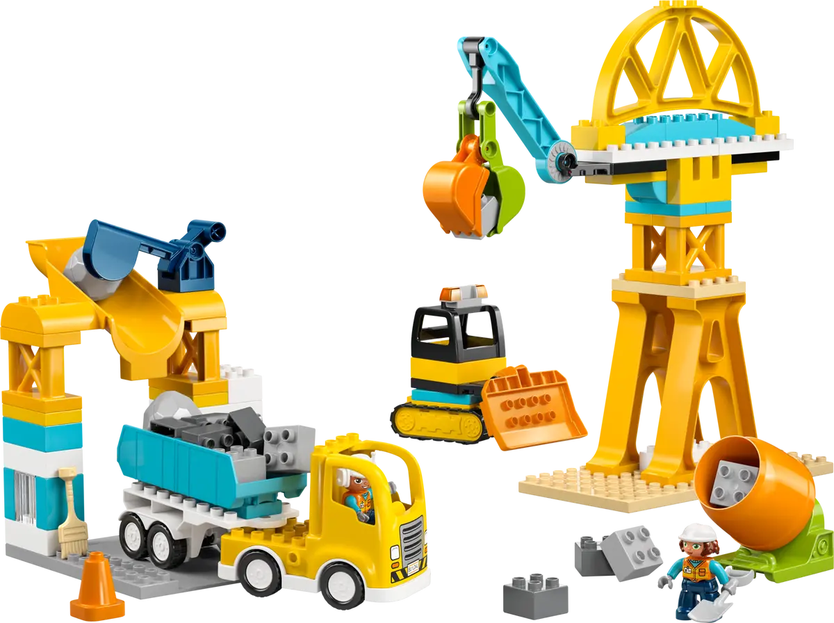 10476 Lego Duplo 3 in 1 Construction Site and Vehicles - 10476 - Image 2