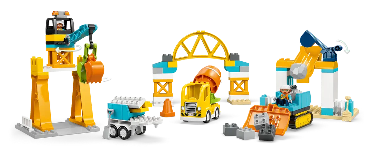 10476 Lego Duplo 3 in 1 Construction Site and Vehicles - 10476 - Image 3