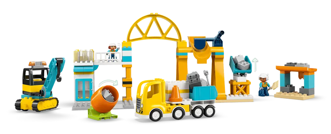 10476 Lego Duplo 3 in 1 Construction Site and Vehicles - 10476 - Image 4