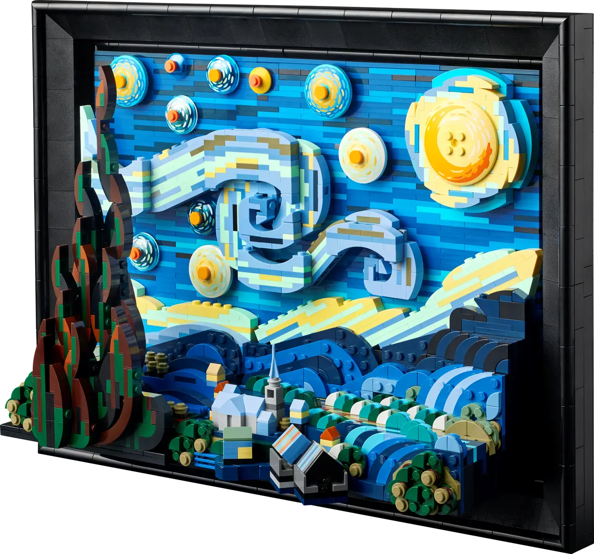 21333 Lego Ideas Vincent van Gogh - The Starry Night - 21333 - Image 3