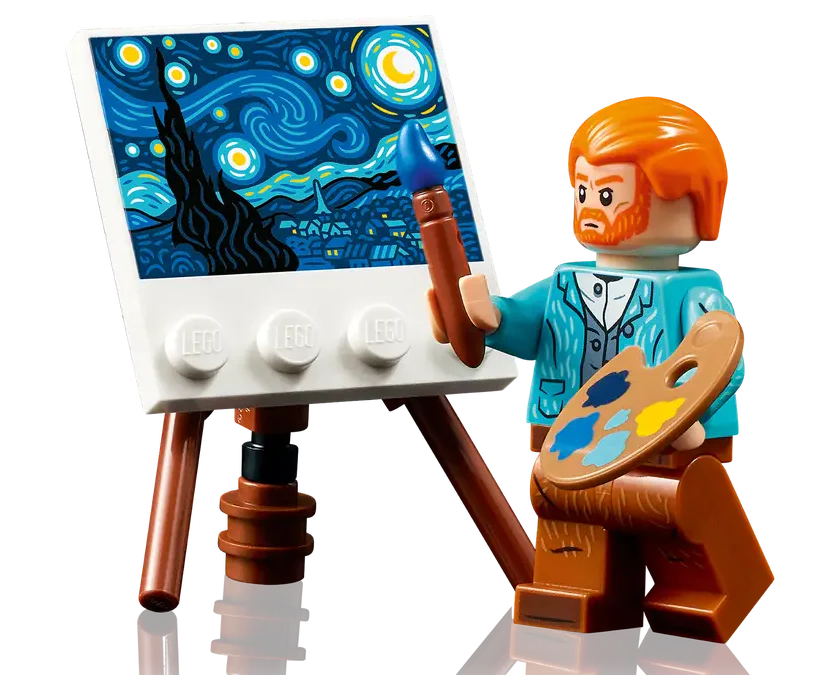 21333 Lego Ideas Vincent van Gogh - The Starry Night - 21333 - Image 5