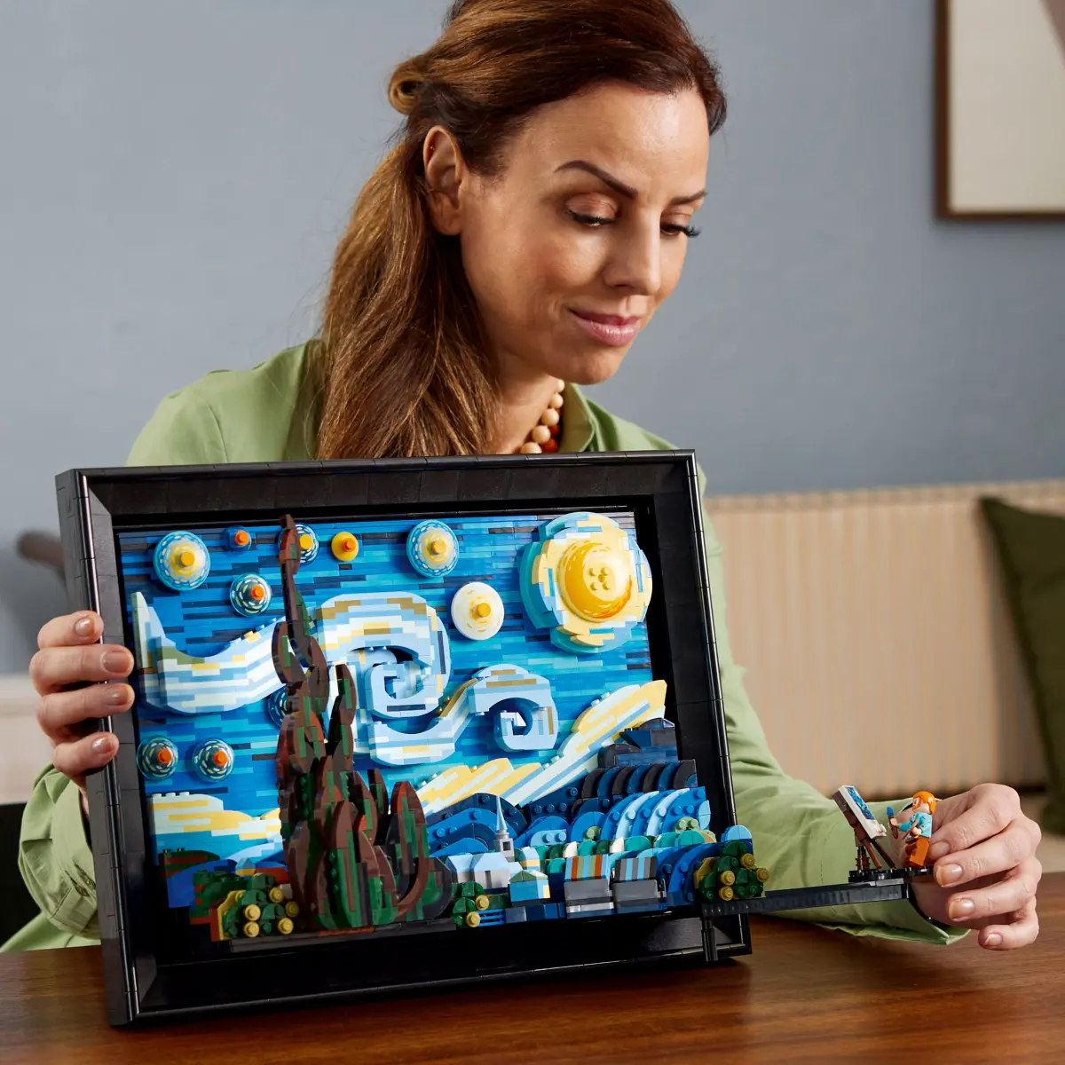 21333 Lego Ideas Vincent van Gogh - The Starry Night - 21333 - Image 7