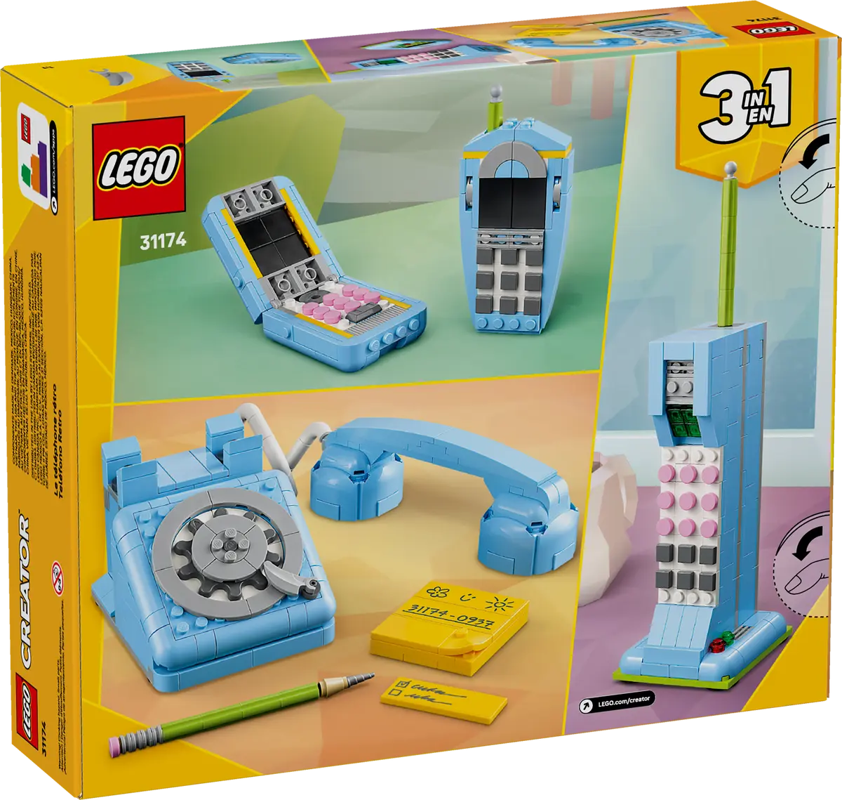31174 Lego Creator Retro Telephone - 31174 - Image 12